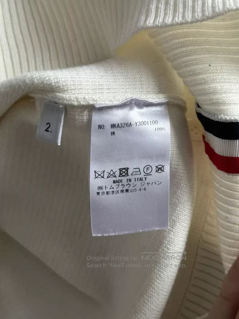 Thom Browne Thom Browne Double Sleeve Logo Sweater Size US M / EU 48-50 / 2 - 4 Thumbnail