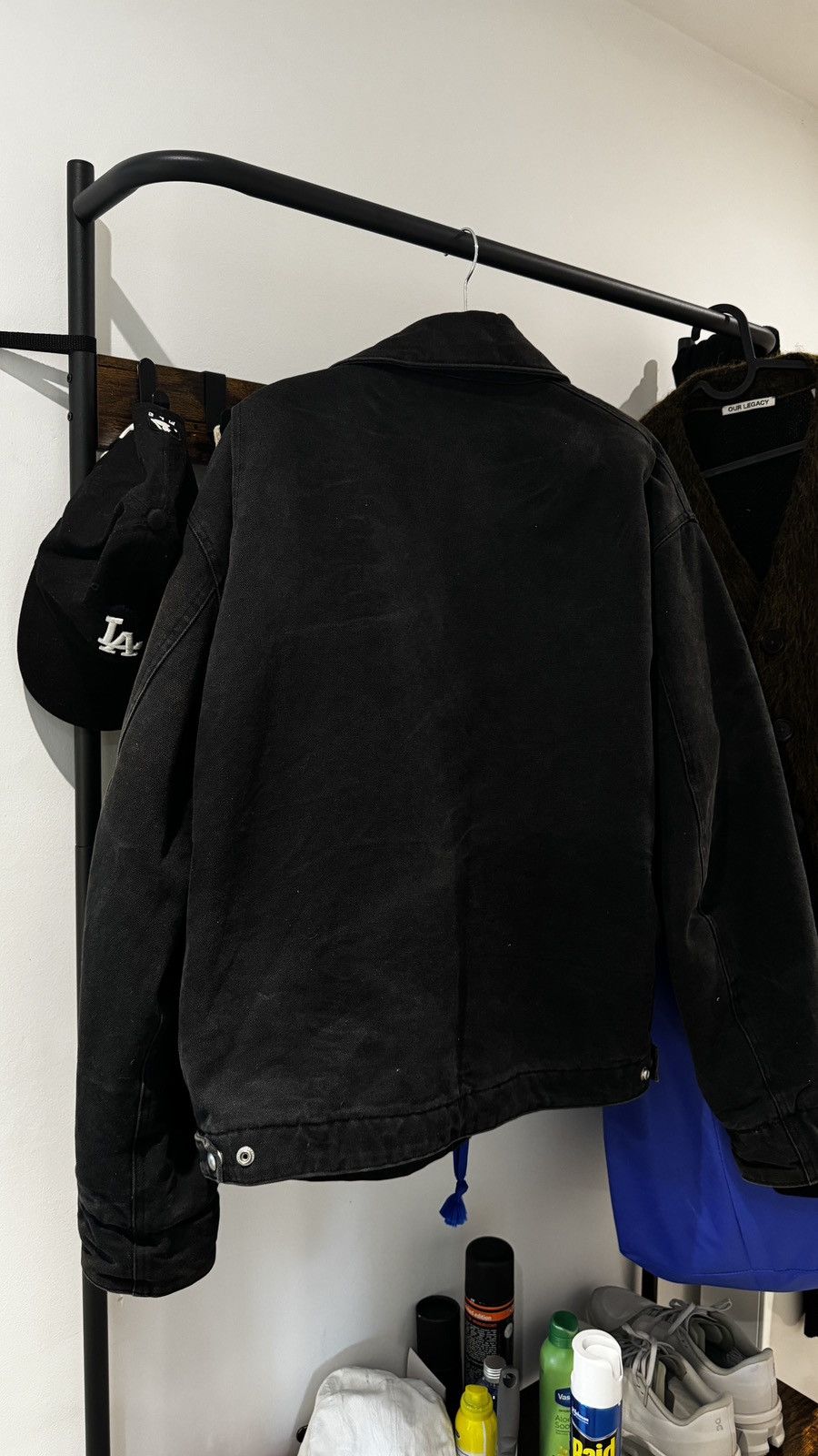Acne Studios Acne Studios Stonewash Black Denim Jacket like Carhartt Size US M / EU 48-50 / 2 - 7 Thumbnail