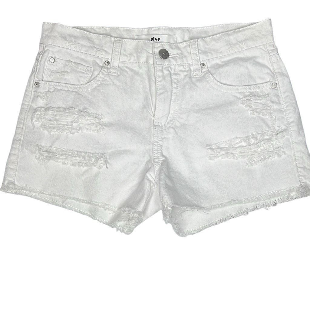 Other Else distressed white denim shirts 25 Size 25" / US 0 / IT 36 - 1 Thumbnail