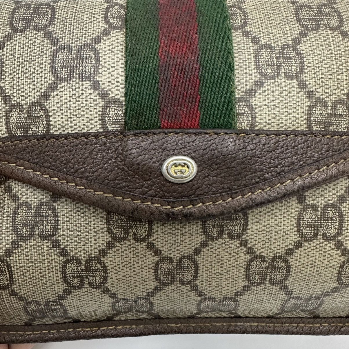 Gucci ‼️YES‼️ AUTHENTIC VINTAGE GUCCI GG SUPREME POUCH CLUTCH BAG Size ONE SIZE - 12 Thumbnail