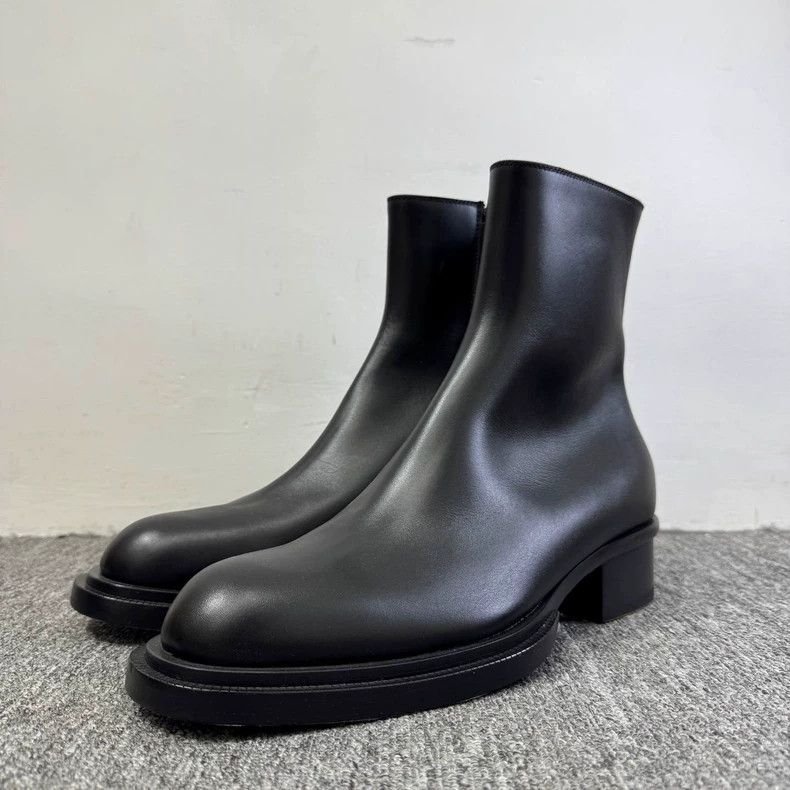 Alexander McQueen Alexander McQueen Leather Ankle Boots-yf Size US 11 / EU 44 - 1 Thumbnail