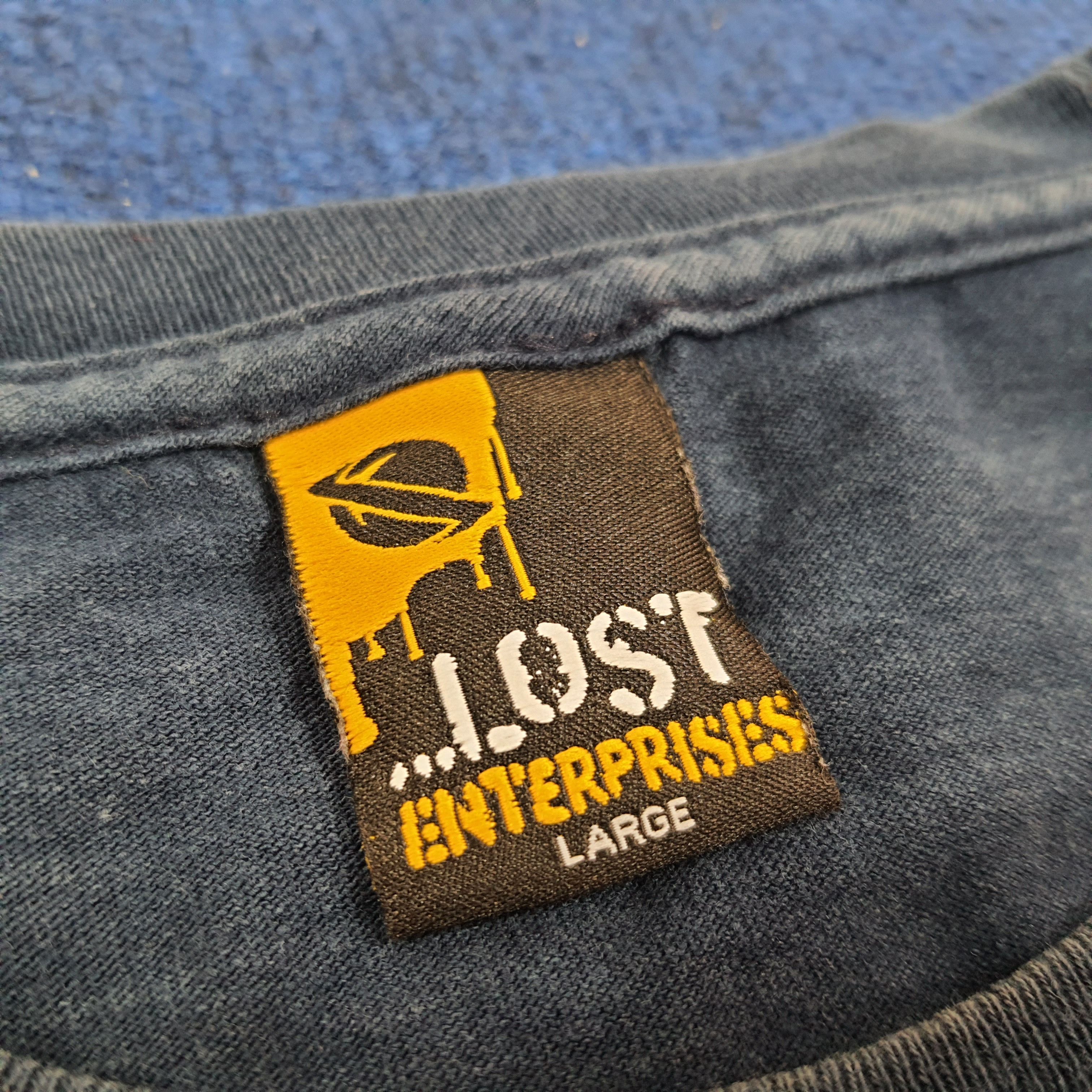 Lost Enterprises × Vintage Vintage LOST Skateboards Long Sleeve Tshirt Size US L / EU 52-54 / 3 - 6 Thumbnail
