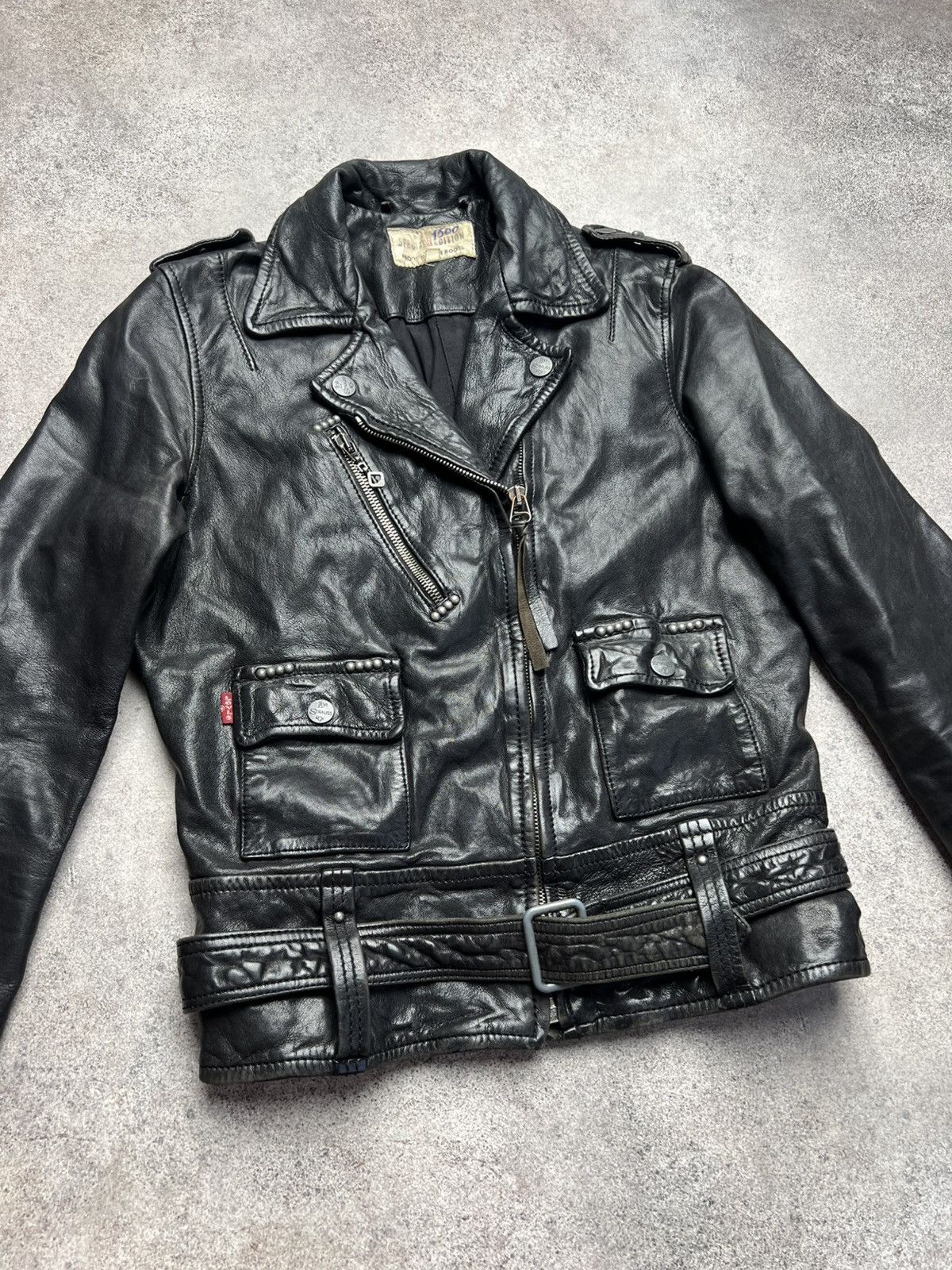 Levi's Levi’s special edition vintage studded biker leather jacket Size S / US 4 / IT 40 - 3 Thumbnail