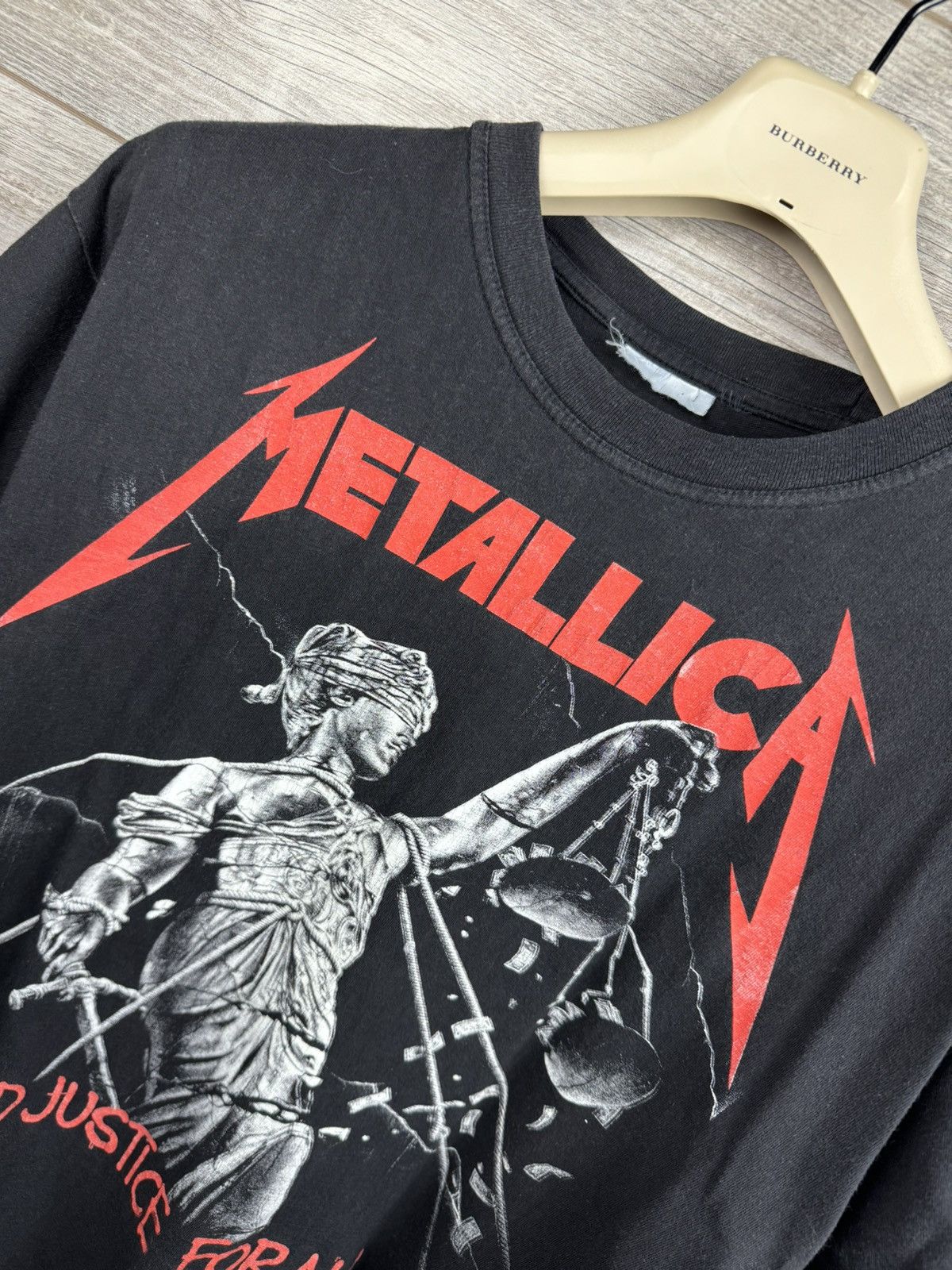 Metallica Metallica 2002 Y2k Vintage Band Tee And Justice Forall Size US M / EU 48-50 / 2 - 5 Thumbnail