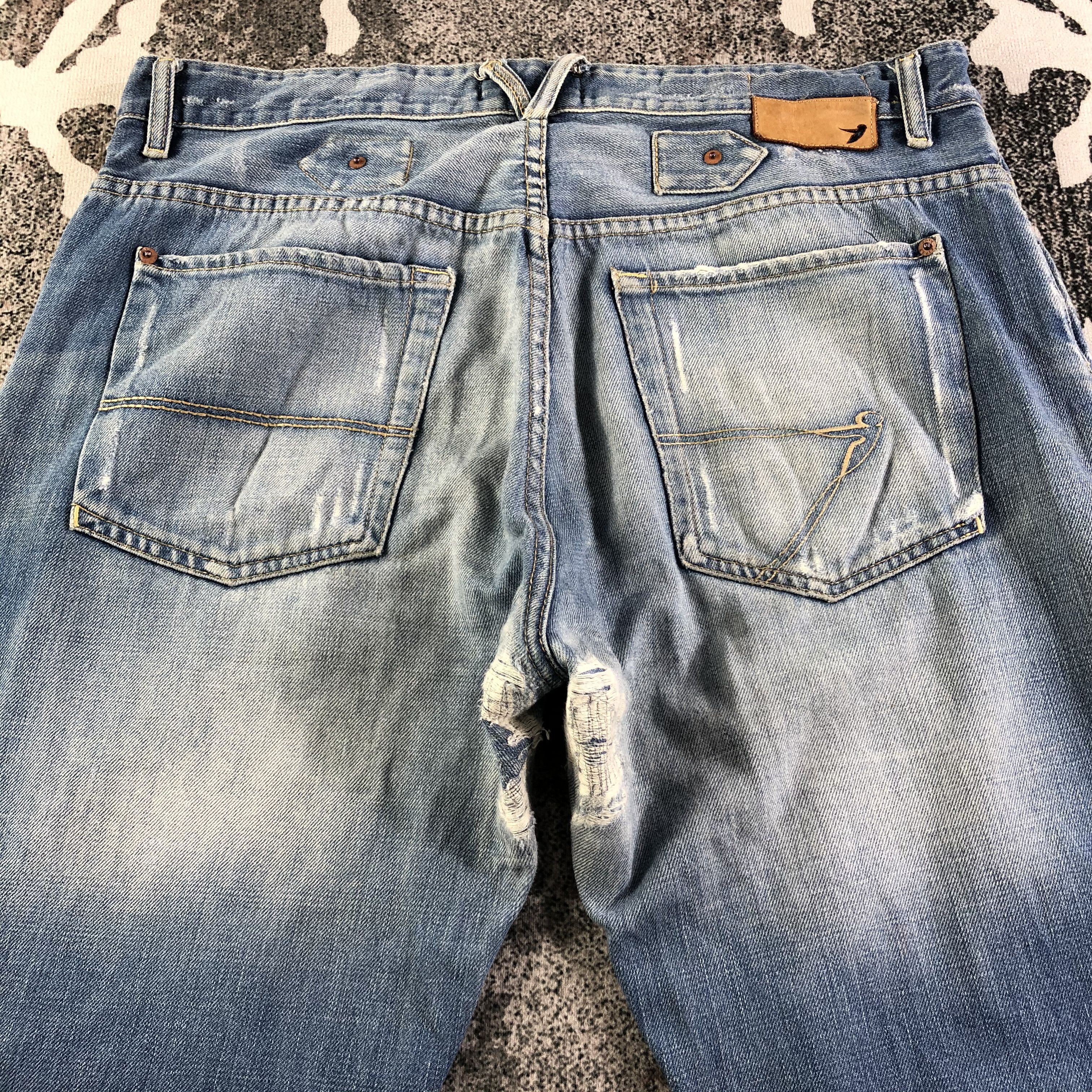 55DSL 55DSL Jeans Distressed Denim KJ2408 Size US 34 / EU 50 - 4 Thumbnail