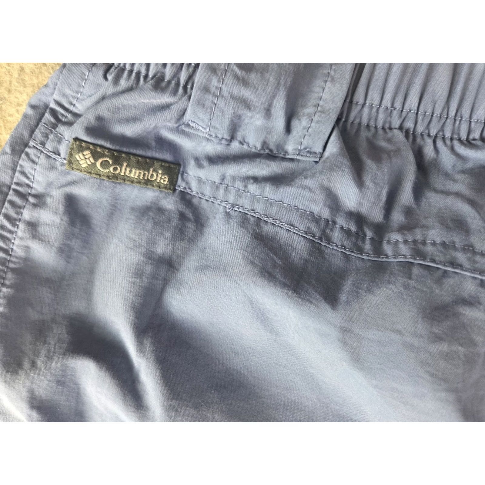 Vintage Columbia Mens Medium Blue Chino Shorts Outdoors Hiking Pockets Size US 31 - 5 Thumbnail