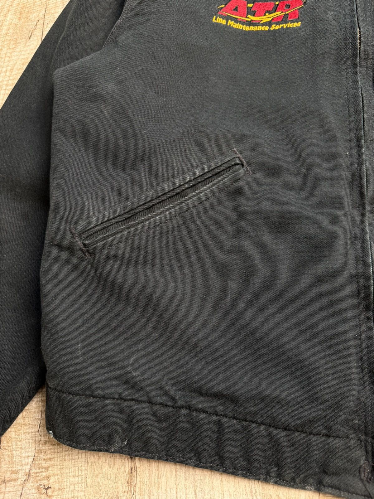 Carhartt Carhartt Detroit Jacket Black ATR Lime Maintenance Services Size US L / EU 52-54 / 3 - 20 Thumbnail