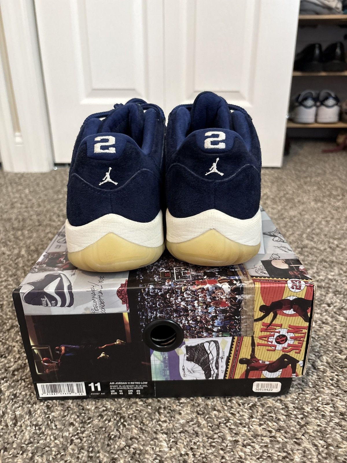 Jordan Brand Jordan 11 Low “Re2pect” Jeter Size US 11 / EU 44 - 3 Thumbnail
