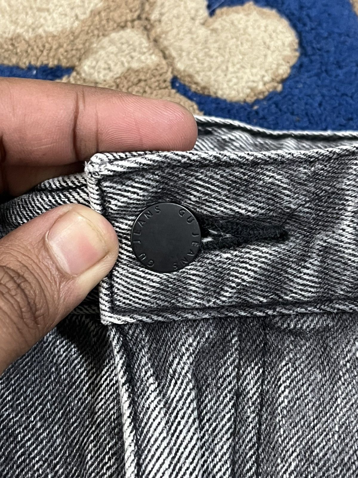 GU Vintage GU Baggy Distressed Denim Size US 28 / EU 44 - 10 Thumbnail