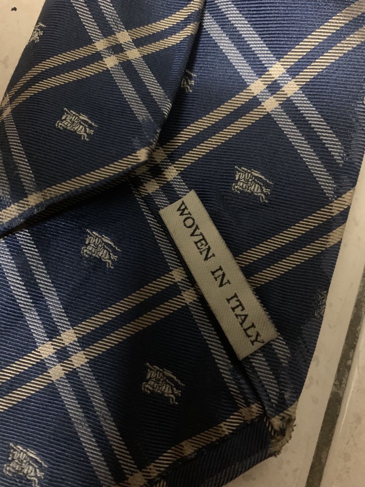 Burberry Four piece Burberry multicolour tie Size ONE SIZE - 16 Thumbnail