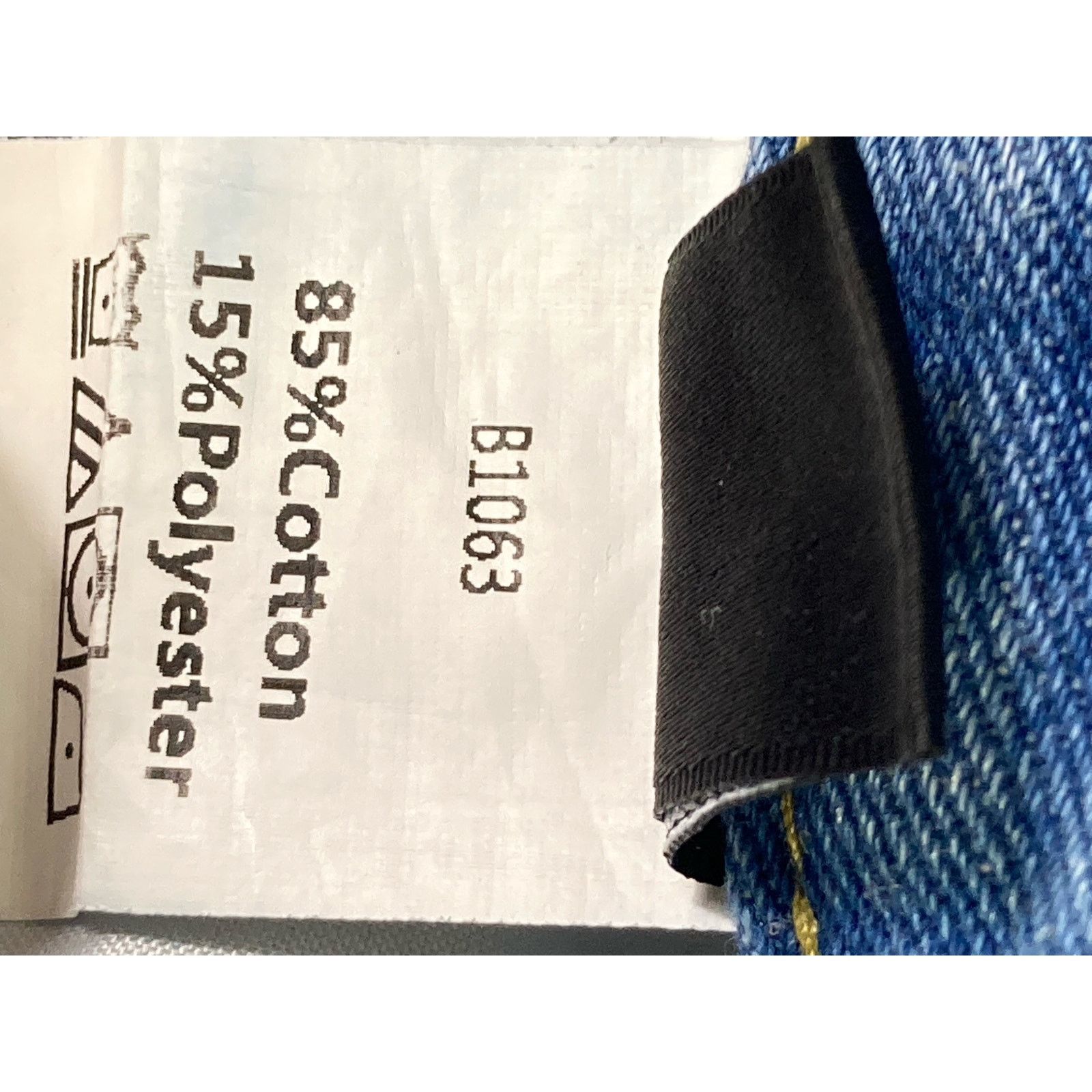 Shein Women's High Waisted Distressed Straight Leg Jeans Blue 28 M Size 28" / US 6 / IT 42 - 4 Thumbnail