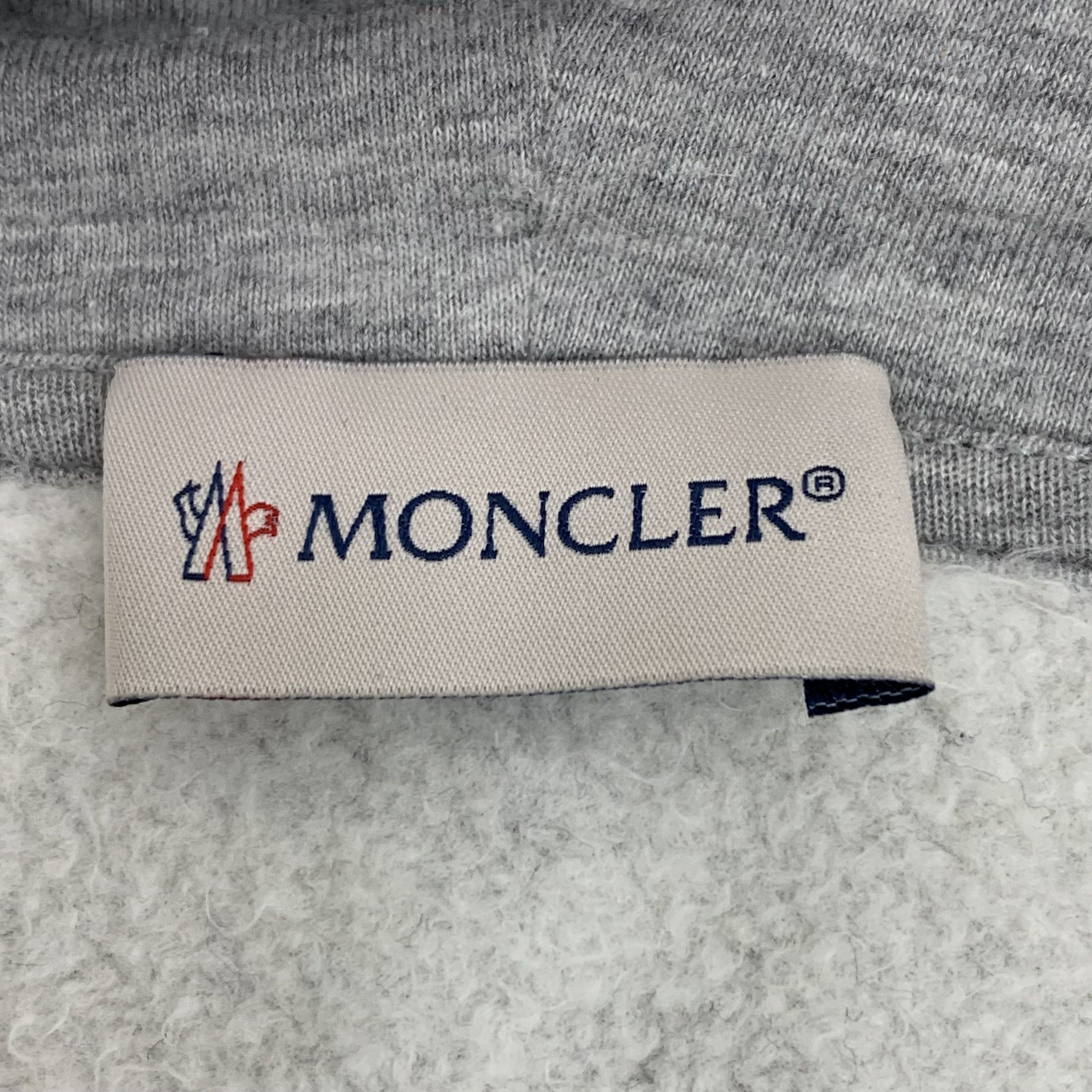 Moncler Moncler Green Logo Cotton Crewneck Sweatshirt (Size M) Size US M / EU 48-50 / 2 - 2 Thumbnail