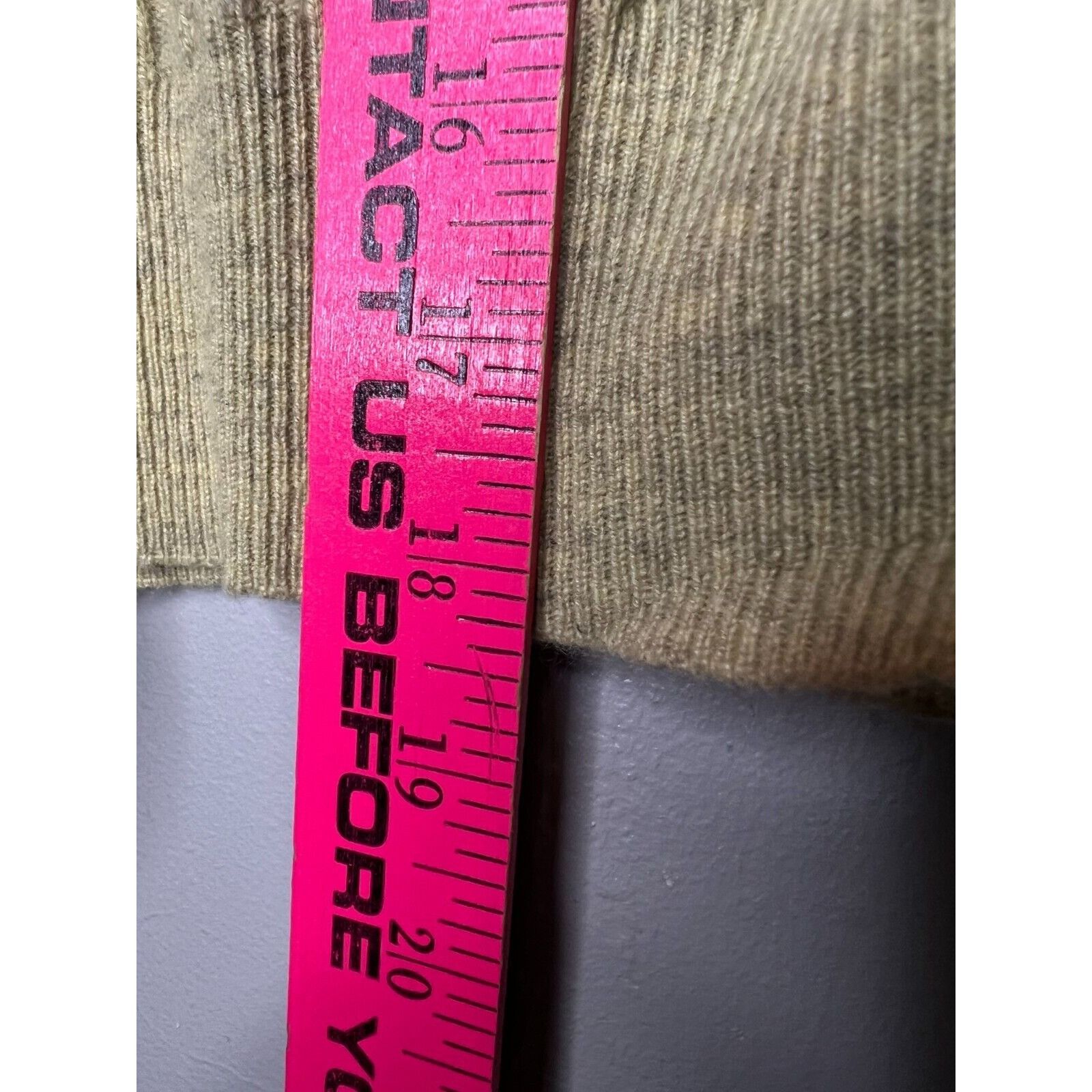 Autumn Cashmere Autumn Cashmere Women's 100% Pure Cashmere Beige Cardigan T Size M / US 6-8 / IT 42-44 - 7 Thumbnail