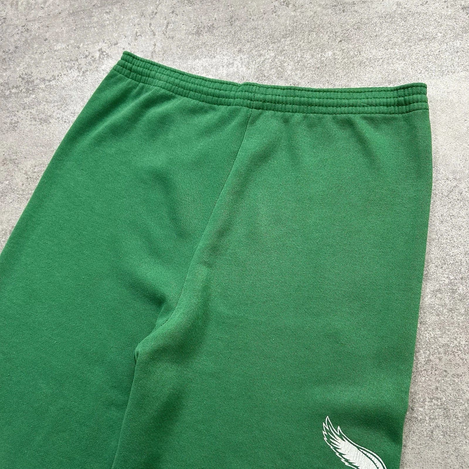 NFL × Vintage PHILADELPHIA EAGLES SWEATPANTS 1991 KELLY GREEN MEN'S SIZE M Size US 30 / EU 46 - 5 Thumbnail