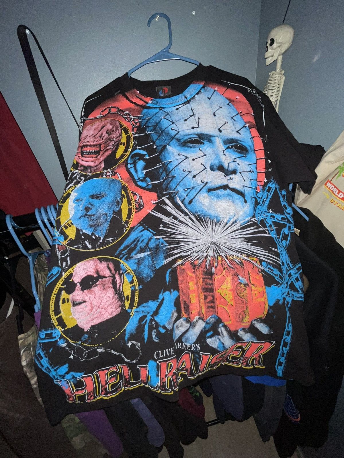 Other BackStock Co Hellraiser Shirt Mens L AOP Full Print Tee Size US L / EU 52-54 / 3 - 1 Thumbnail