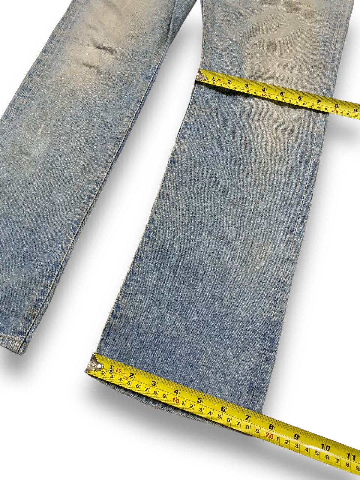 Nonnative × Undercover Vintage Nonnative Selvedge Mud Wash Ripped Grunge Jeans Size US 32 / EU 48 - 17 Thumbnail