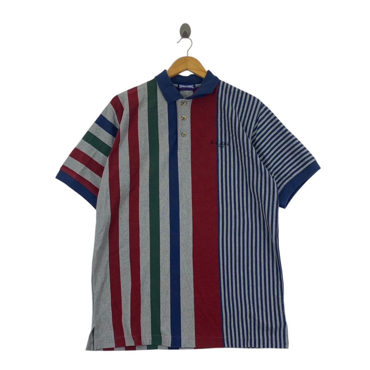 Spalding Vintage SPALDING GOLF COLLECTION Striped Tee Shirt Top Size US M / EU 48-50 / 2 - 1 Thumbnail