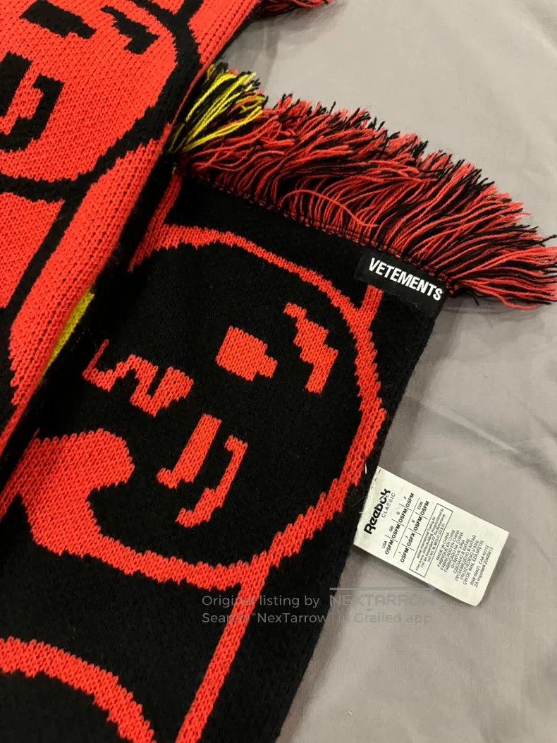 Vetements Vetements Meme Patterned Scarf Size ONE SIZE - 2 Thumbnail
