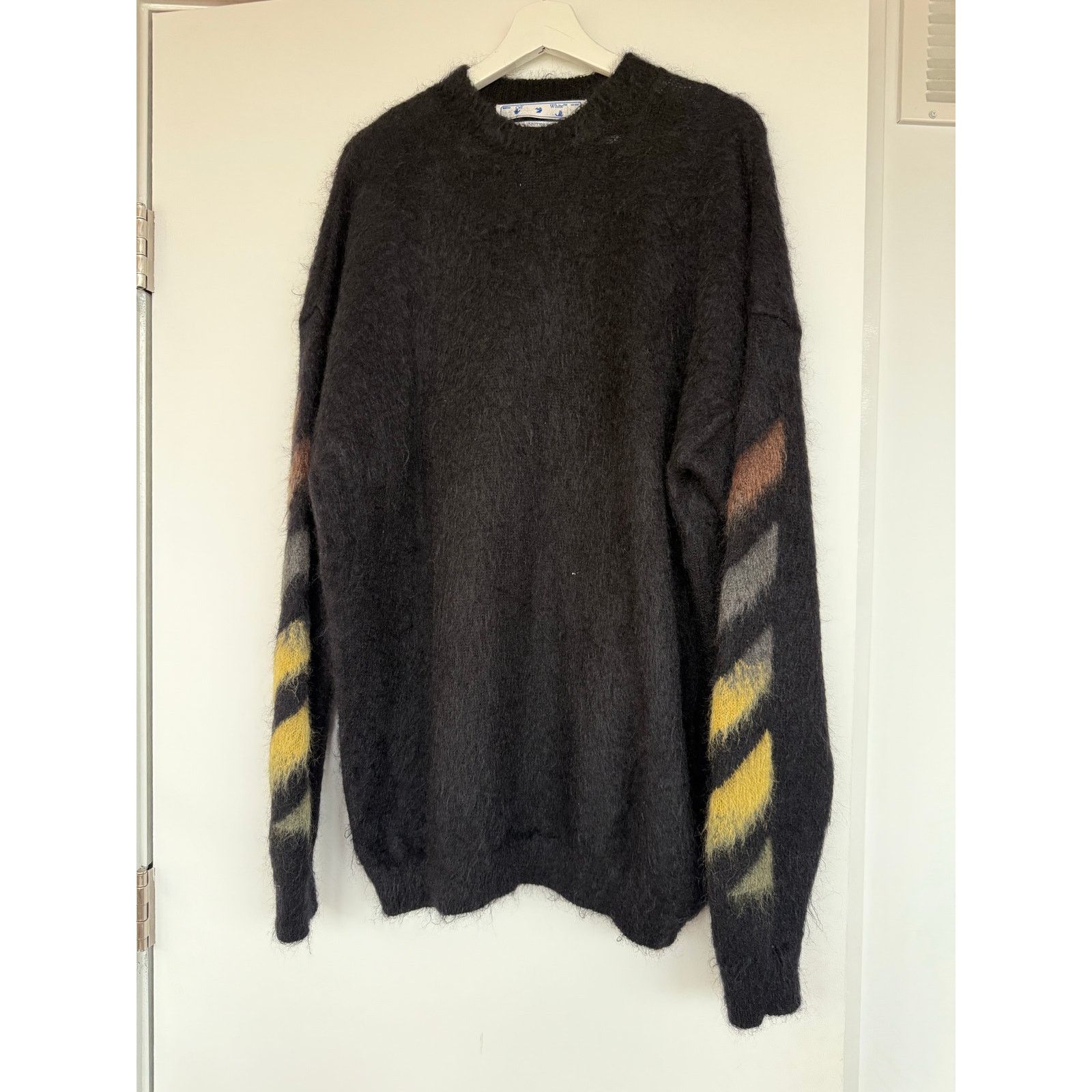 Off-White Off-White Mohair Sweater Size US L / EU 52-54 / 3 - 2 Thumbnail