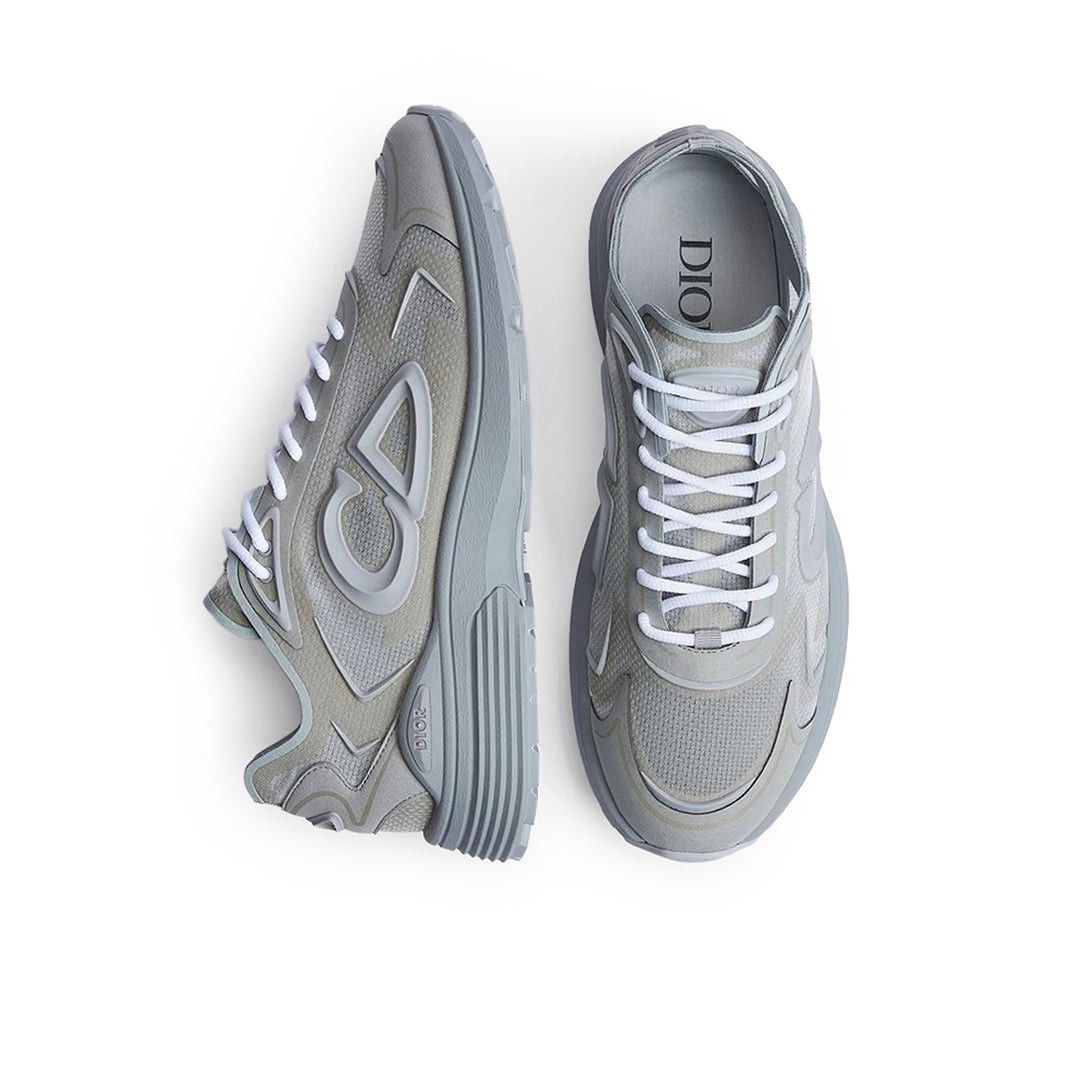 Dior DIOR B30 Countdown $1250 Gray Sneakers New & Authentic (Men' Size US 9 / EU 42 - 3 Thumbnail