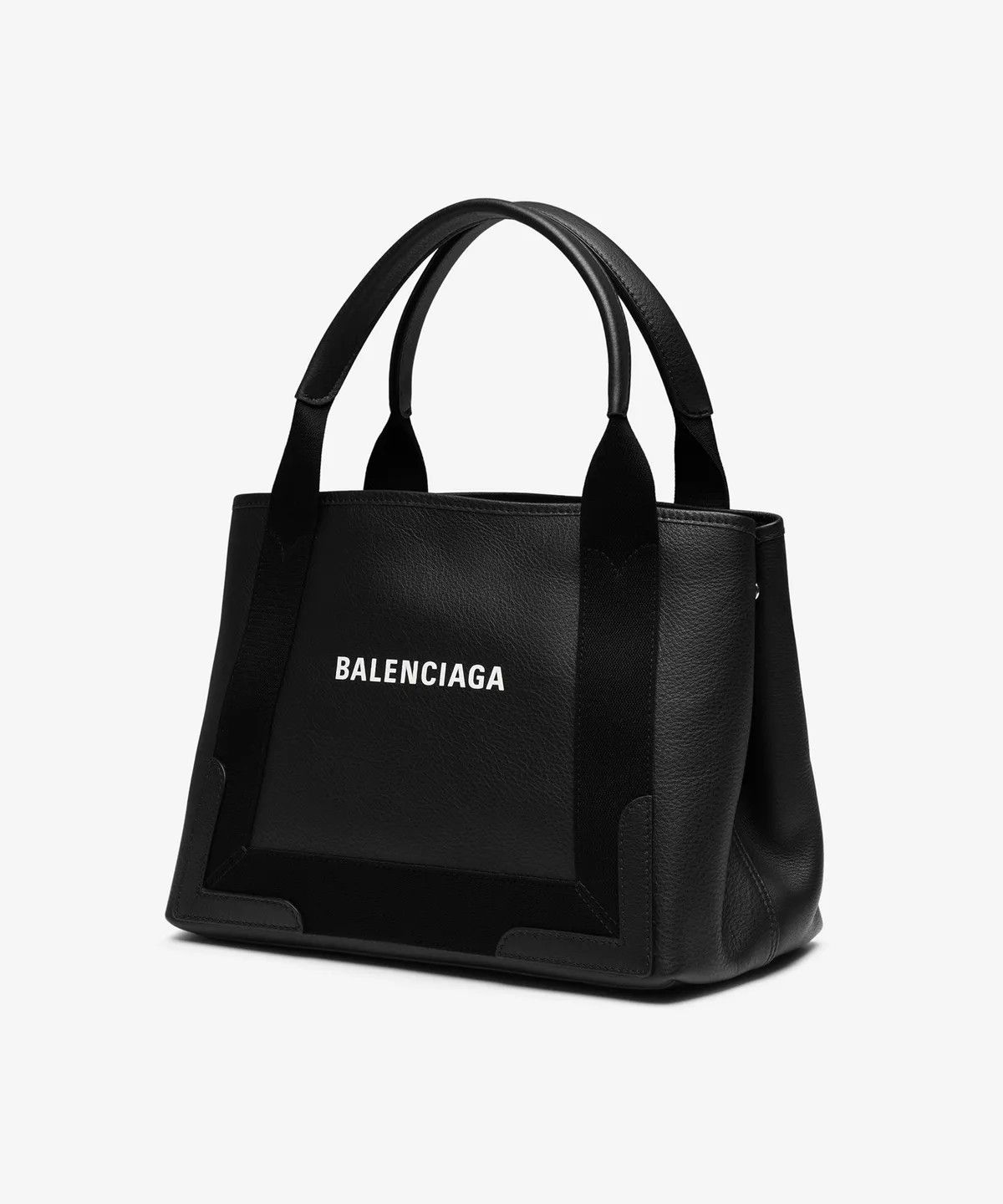 Balenciaga o1tr1nto0226 Size: OS / Navy Cabas Bag In Black Size ONE SIZE - 3 Thumbnail