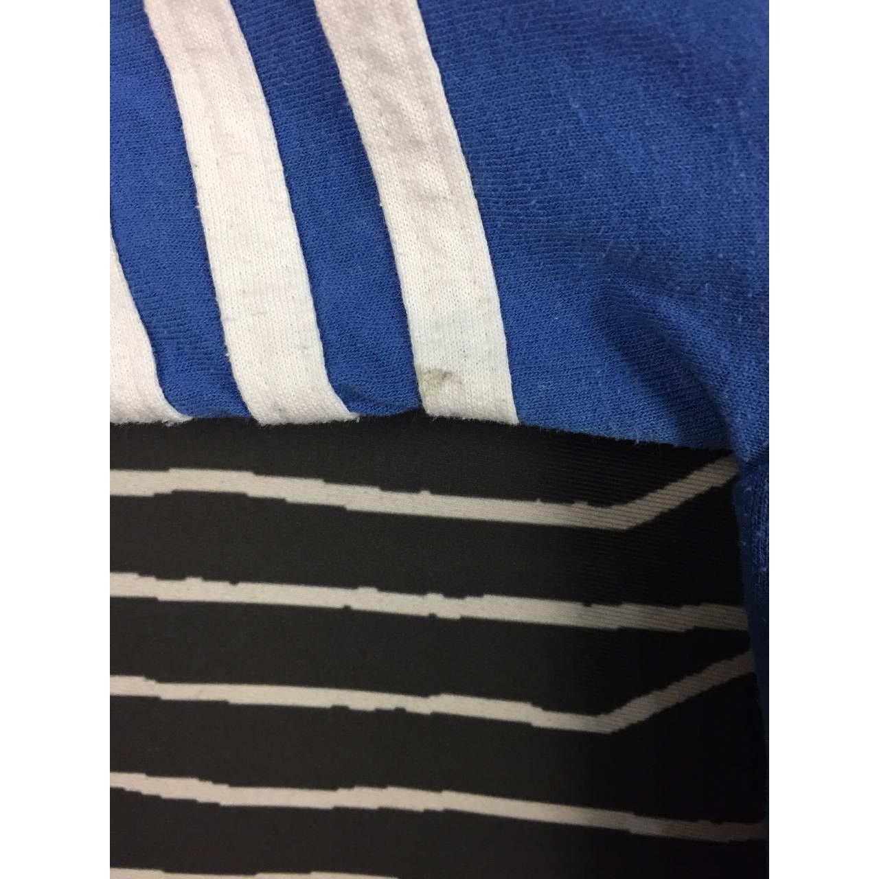 Augusta Sportswear × Vintage Vtg 50/50 Augusta Sportswear Young Life Sleeve Stripe Tee Size US S / EU 44-46 / 1 - 11 Thumbnail