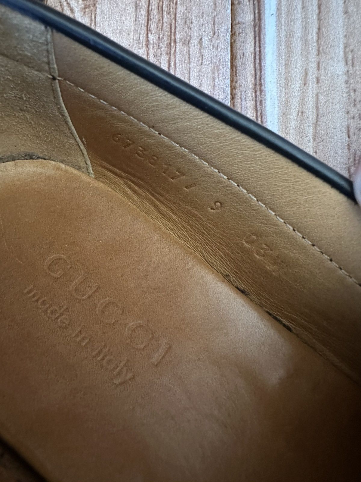 Gucci Gucci GG Logo Black Tassel Leather Loafers Size US 9.5 / EU 42-43 - 17 Thumbnail