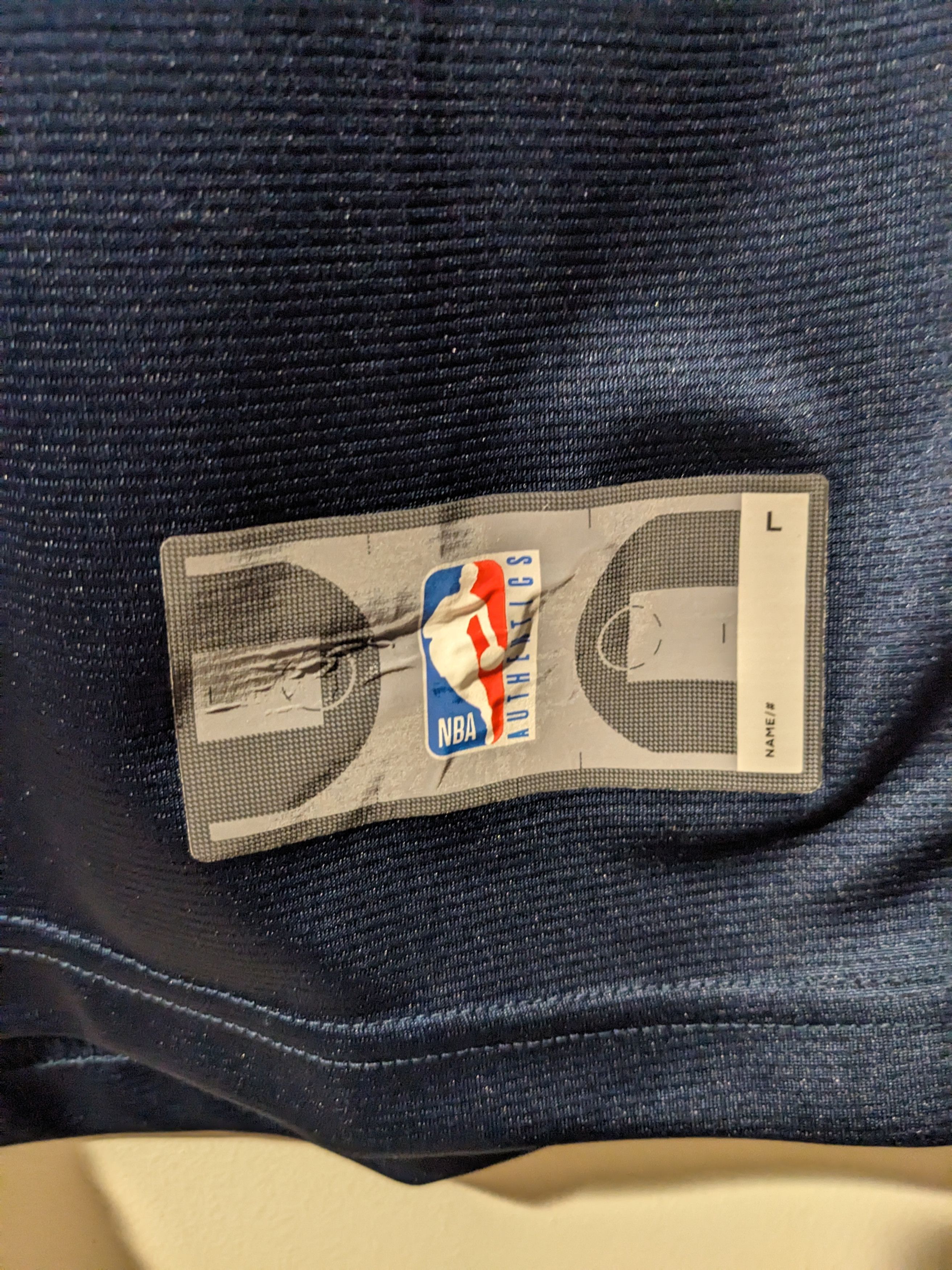 NBA Utah Jazz Donovan Mitchell NBA Blue Large Basketball Jersey Size US L / EU 52-54 / 3 - 3 Thumbnail