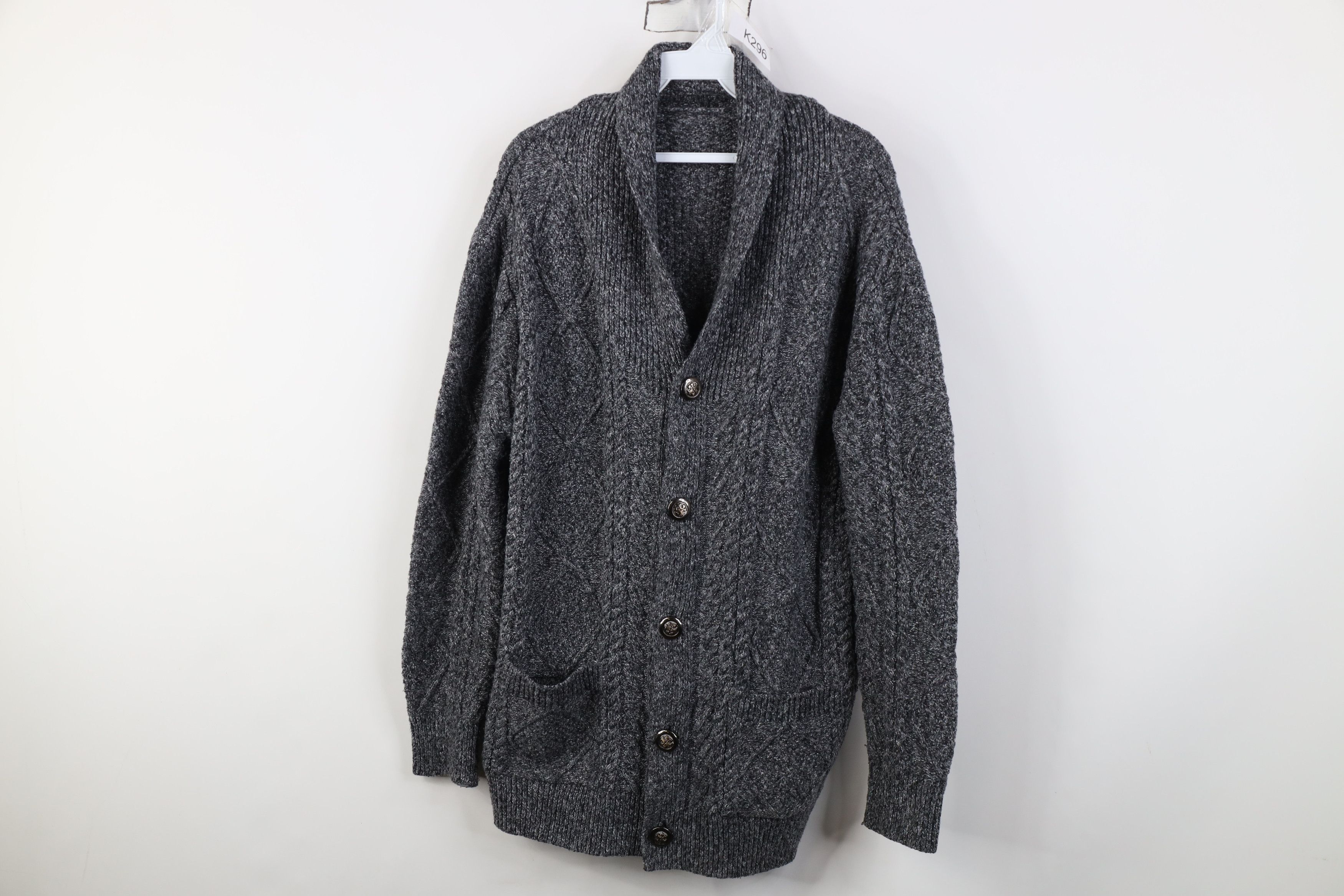 Tory Burch Tory Burch Chunky Fisherman Cable Knit Cardigan Sweater Size XXL / US 16-18 / IT 52-54 - 1 Thumbnail