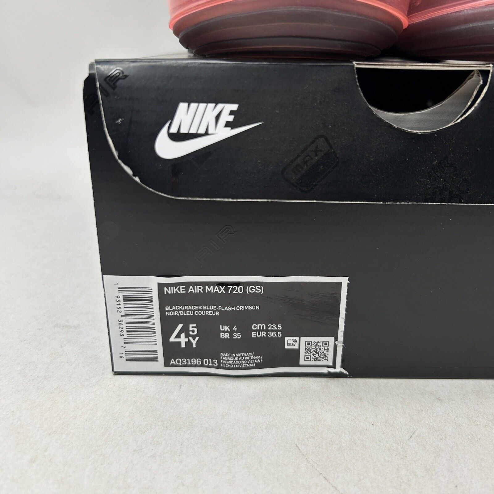 Nike Nike Air Max 720 GS “Racer Blue Crimson Red” 2024 Size US 6 / IT 36 - 5 Thumbnail
