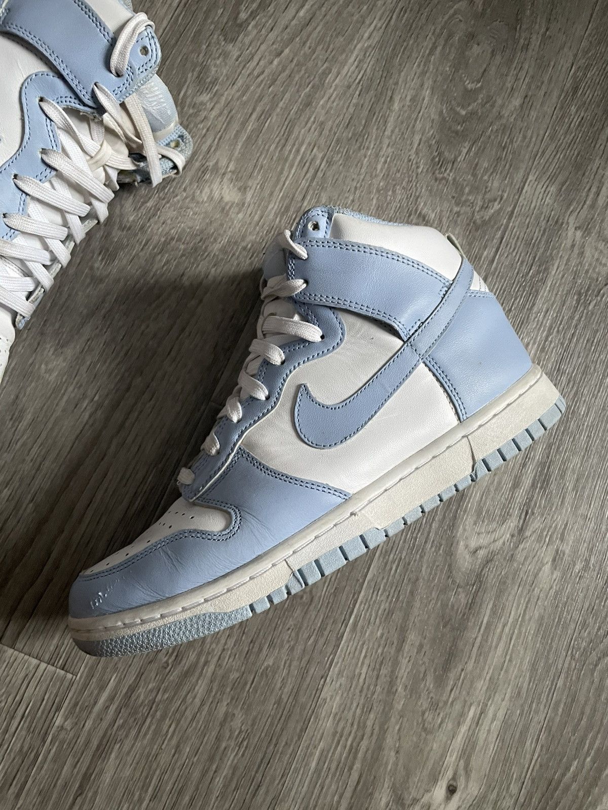 Nike Nike Dunk High Aluminum Light Blue Size 40 - DD1869-107 Size US 7 / EU 40 - 4 Thumbnail
