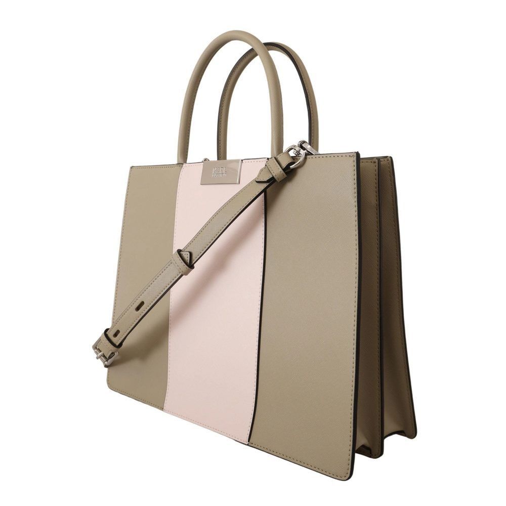 Karl Lagerfeld Karl Lagerfeld Sage Green Polyurethane Tote Shoulder Bag Size ONE SIZE - 2 Thumbnail