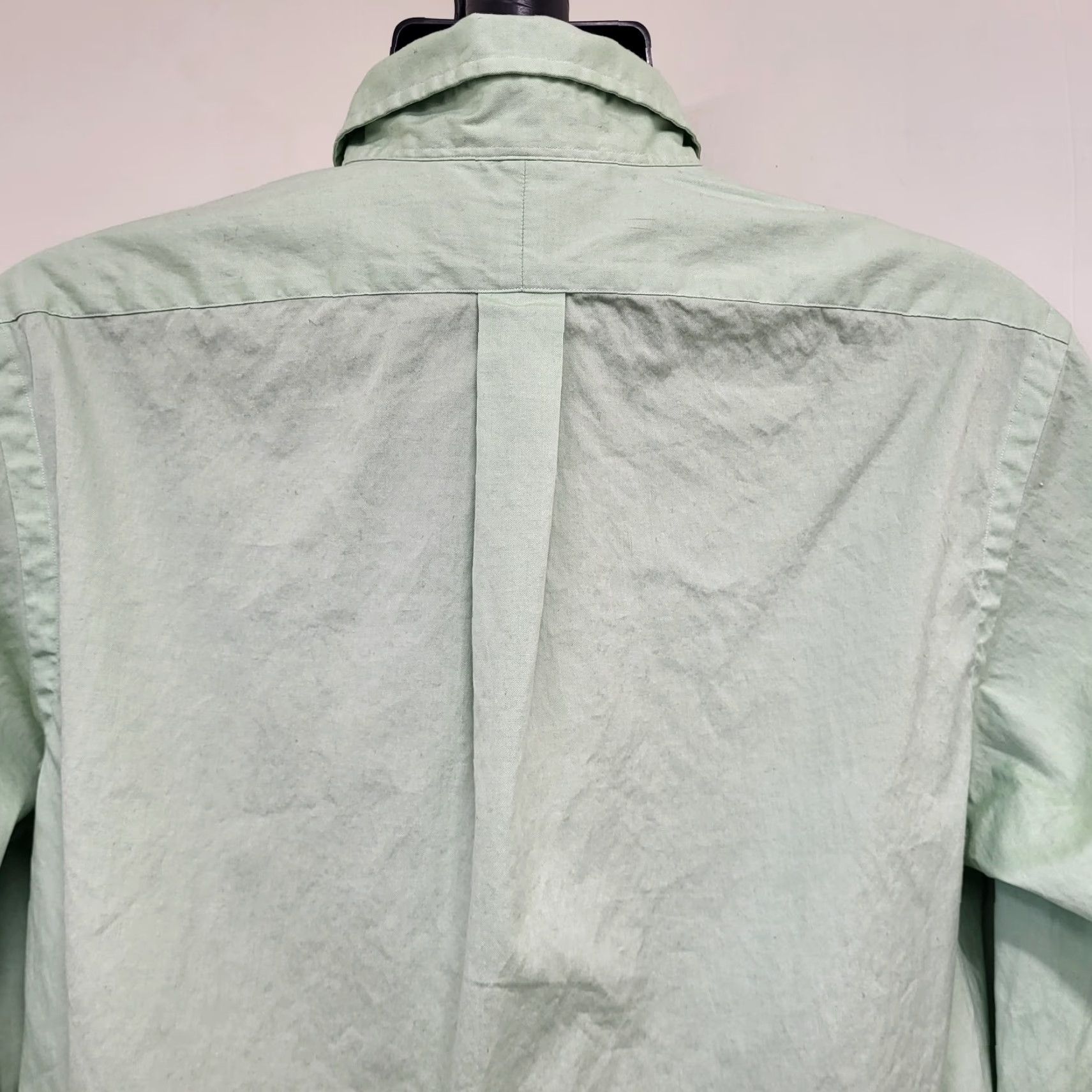 Ralph Lauren Ralph Lauren Shirt Mens 16 1/2 /42 Light Mint Green Long Sleeve Button-Down Pony Embroidered Classic Flex Size US L / EU 52-54 / 3 - 6 Thumbnail