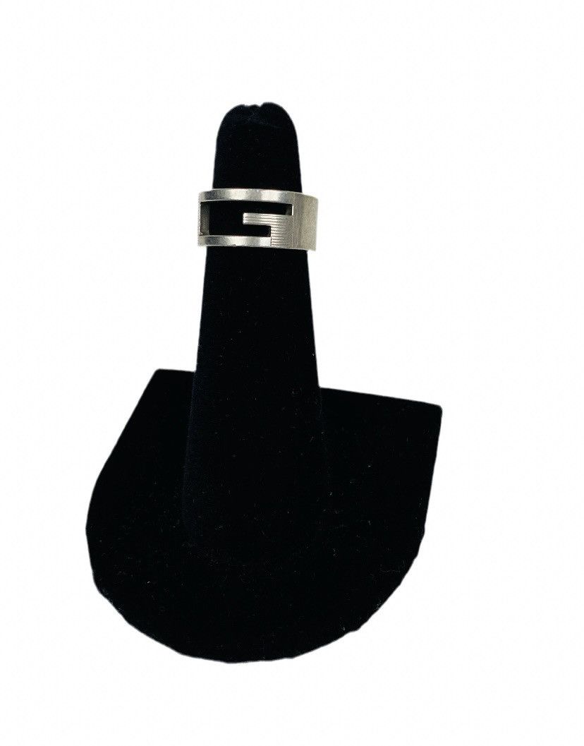 Gucci Gucci .925 Silver G Ring Size IT 8 Size ONE SIZE - 2 Thumbnail
