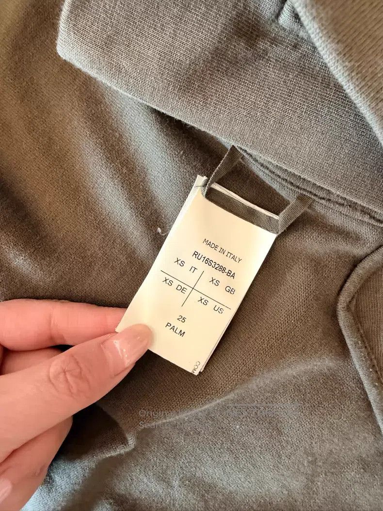 Rick Owens Rick Owens 16ss Main Line Army Green Zip Hoodie Jacket Size US XS / EU 42 / 0 - 3 Thumbnail