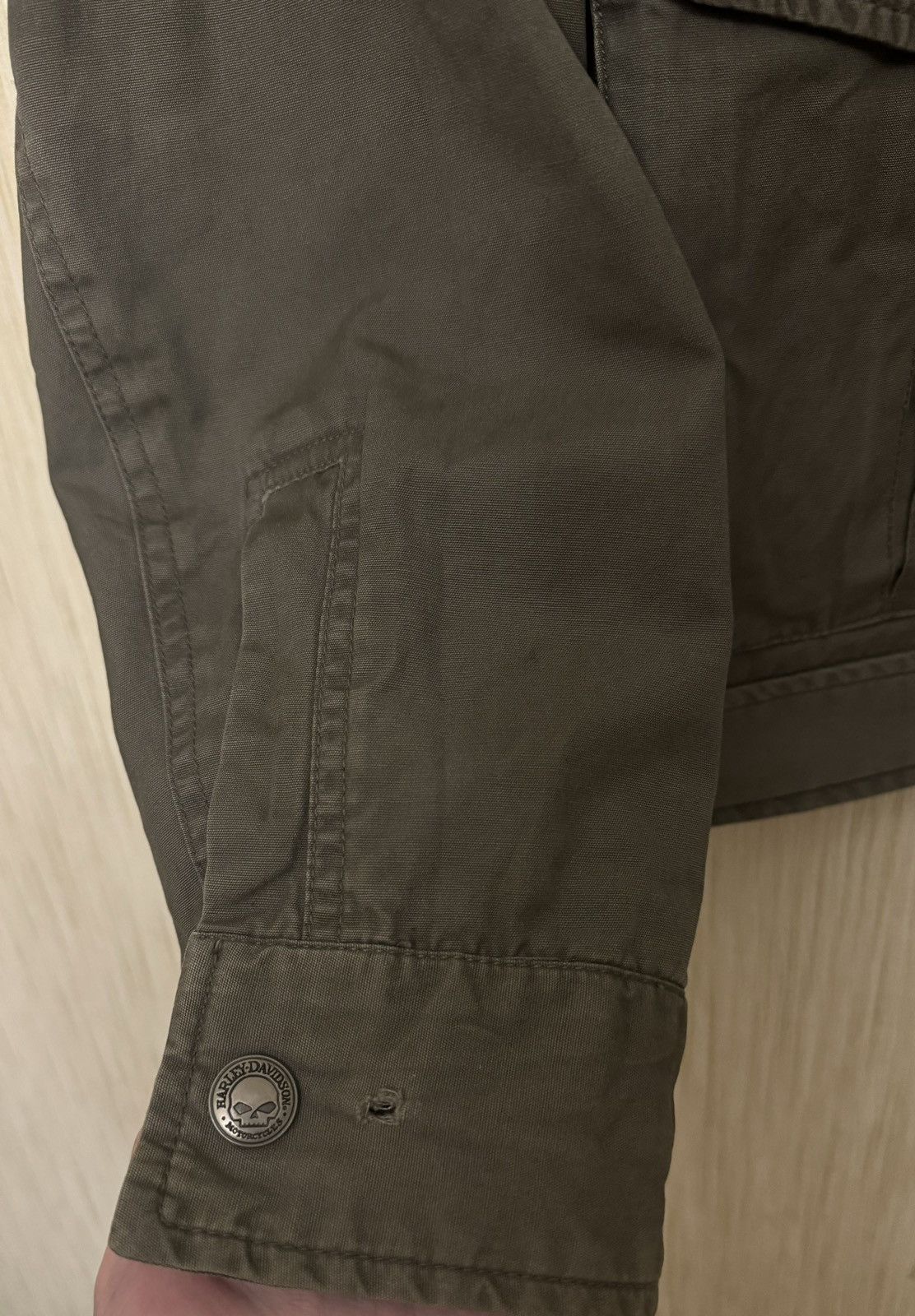 Harley Davidson × Vintage Harley Davidson vintage reversible jacket military m65 Size US XL / EU 56 / 4 - 9 Thumbnail
