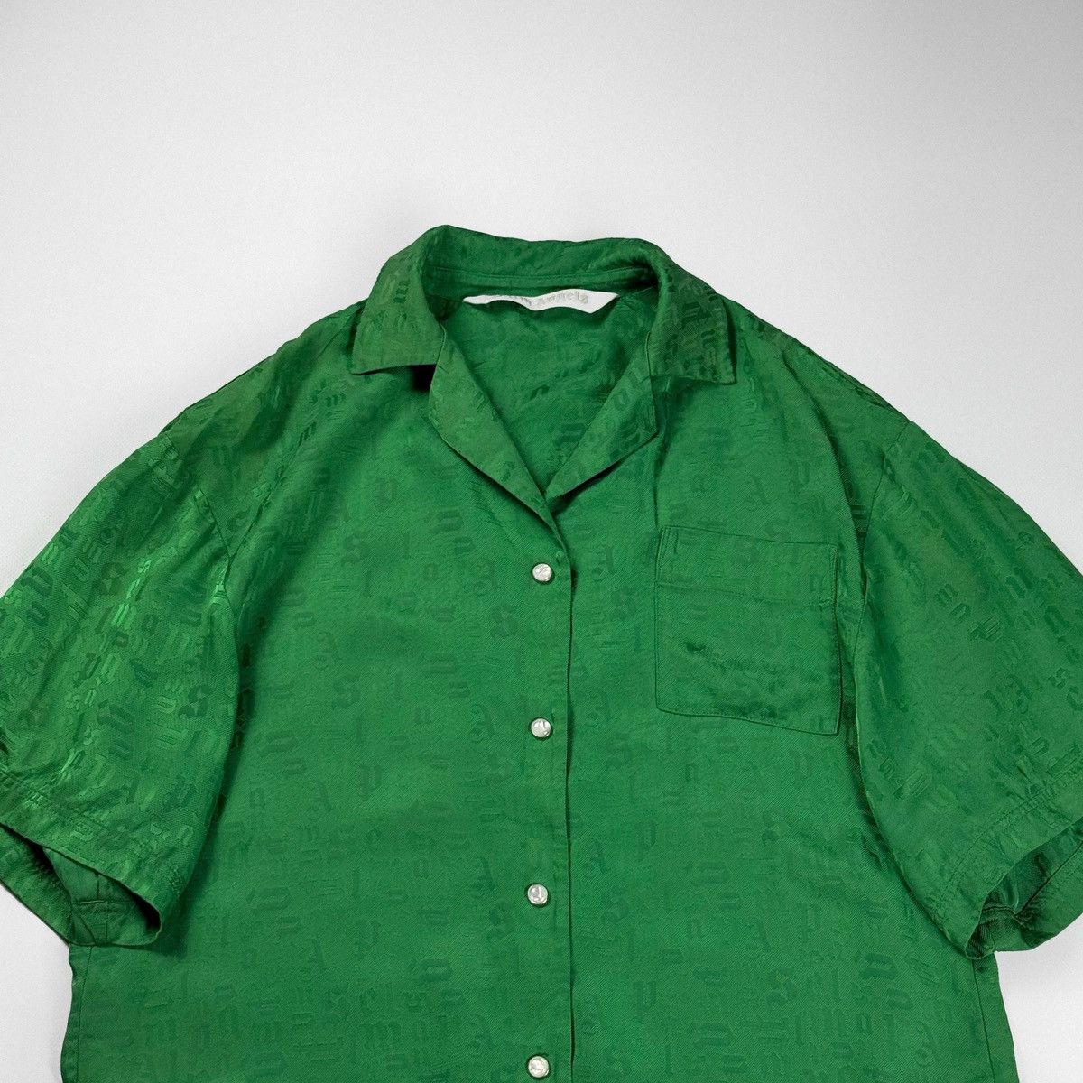 Palm Angels Palm Angels Jacquard Shirt Size US M / EU 48-50 / 2 - 2 Thumbnail