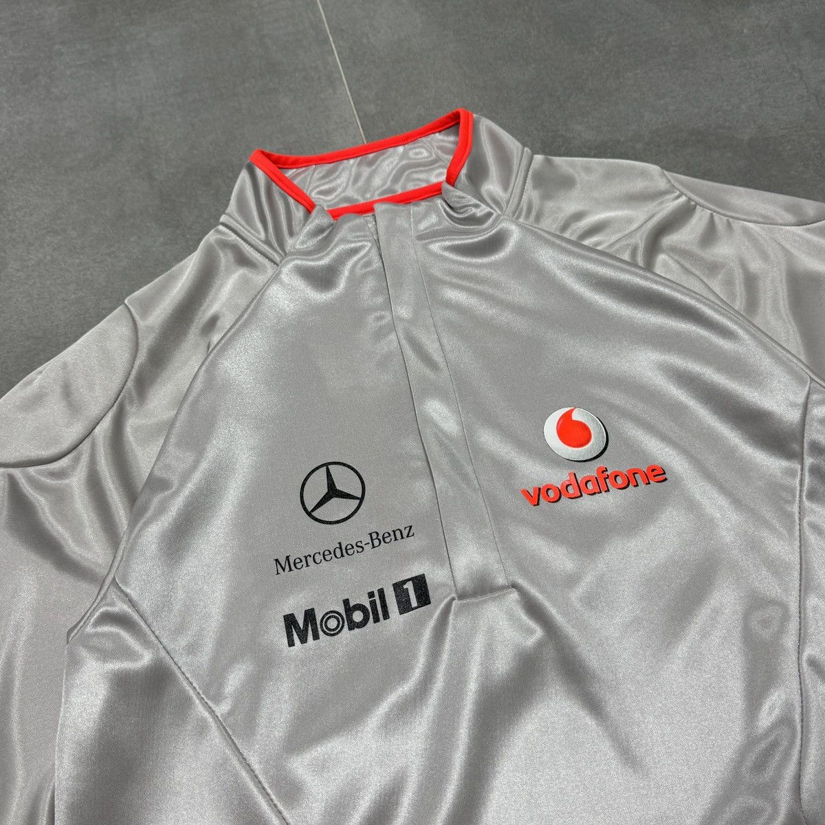 Formula 1 Formula 1 Vodafone McLaren Mercedes Hamilton Racing Jersey Size US S / EU 44-46 / 1 - 11 Thumbnail