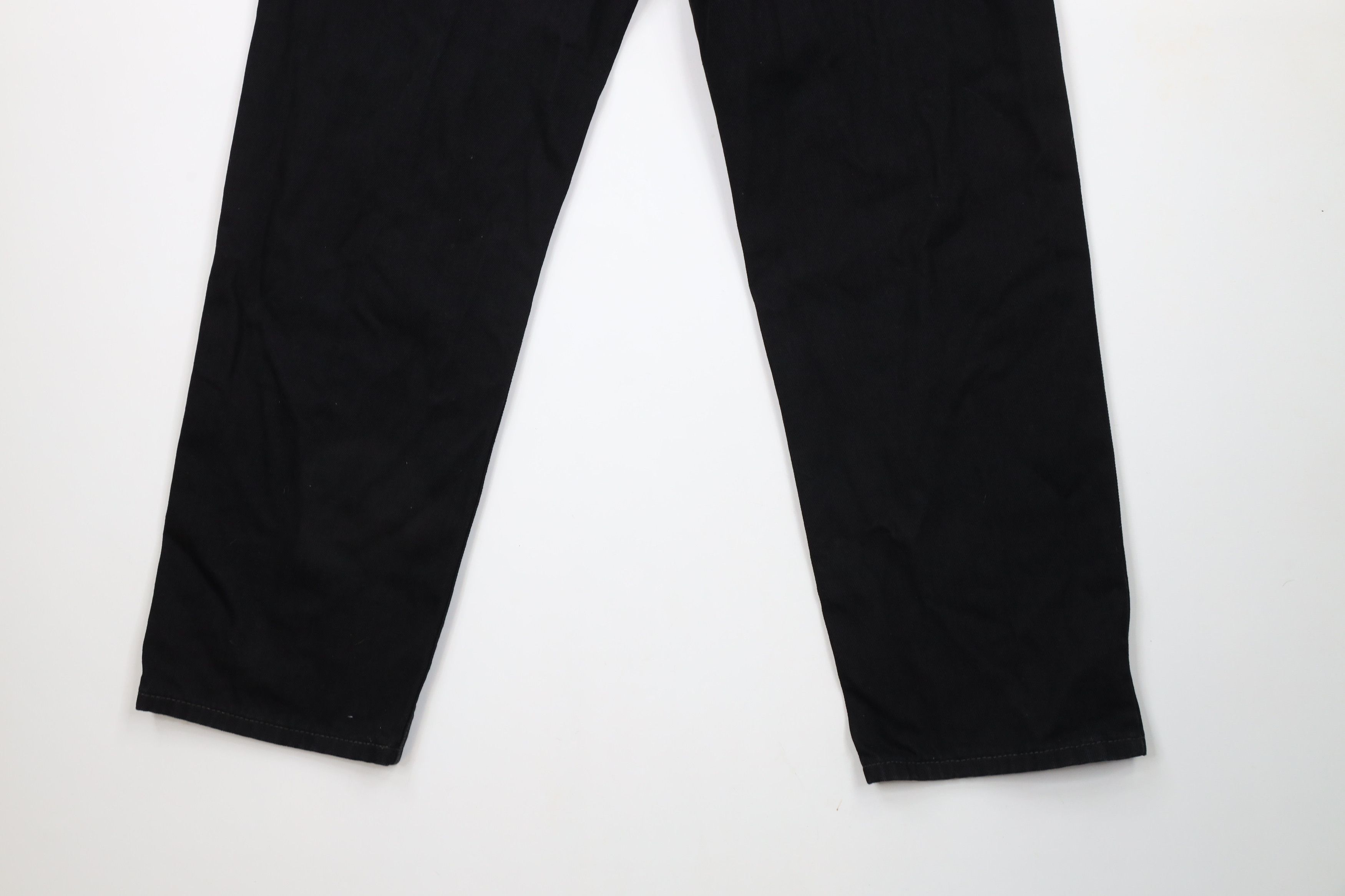 Levi's × Vintage Vintage Y2K Levis 550 Relaxed Fit Denim Jeans Black Cotton Size US 36 / EU 52 - 12 Thumbnail