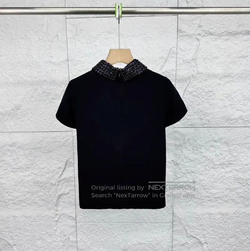 Dior Dior Black Cotton T. Size XXS / US 00 / IT 34 - 2 Thumbnail