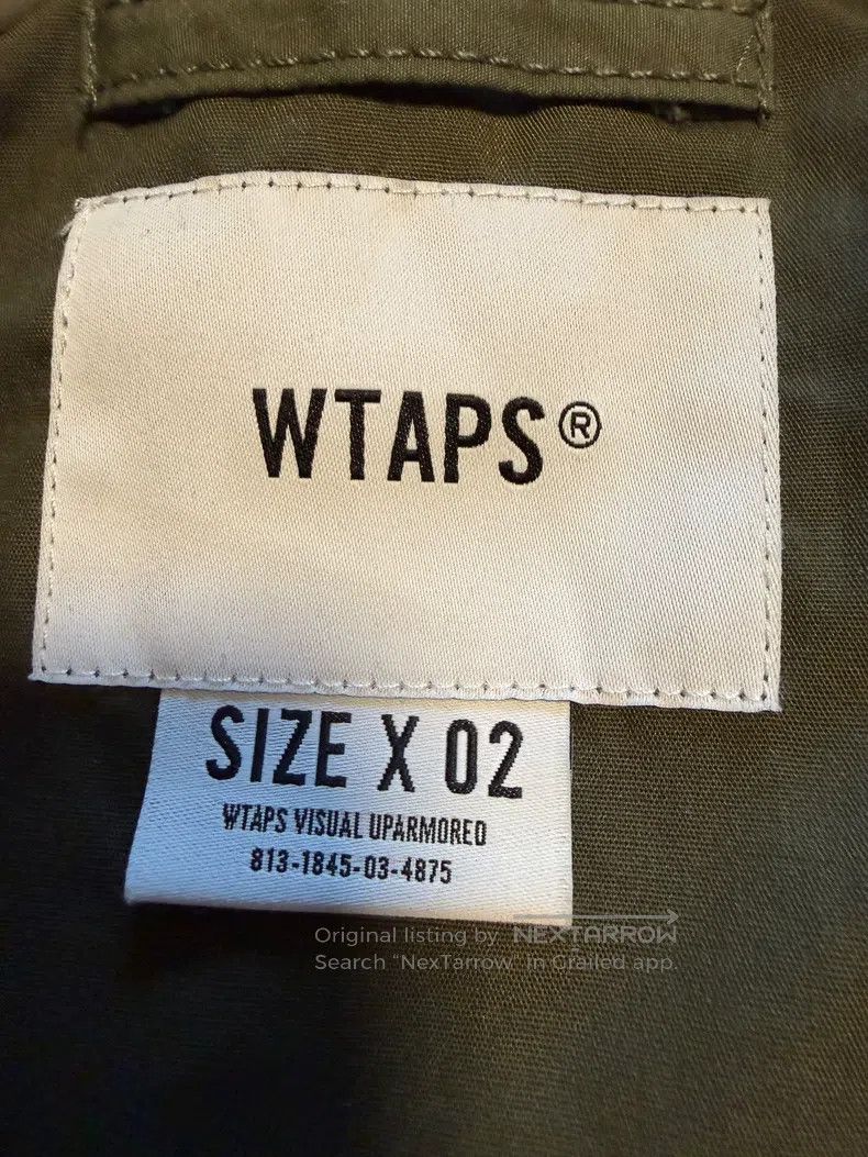 Wtaps Wtaps Workwear jacket Military Green Size US M / EU 48-50 / 2 - 2 Thumbnail