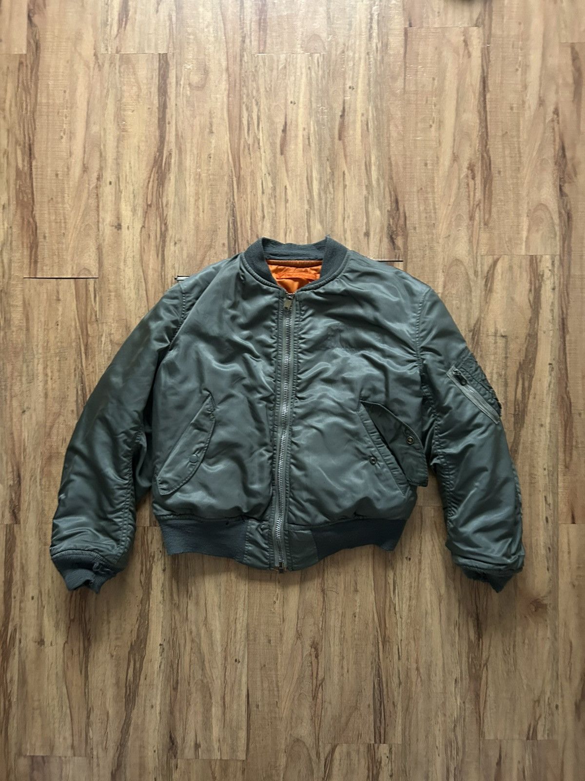 1973 Alpha Industries USAF MA-1 Flight Jacket