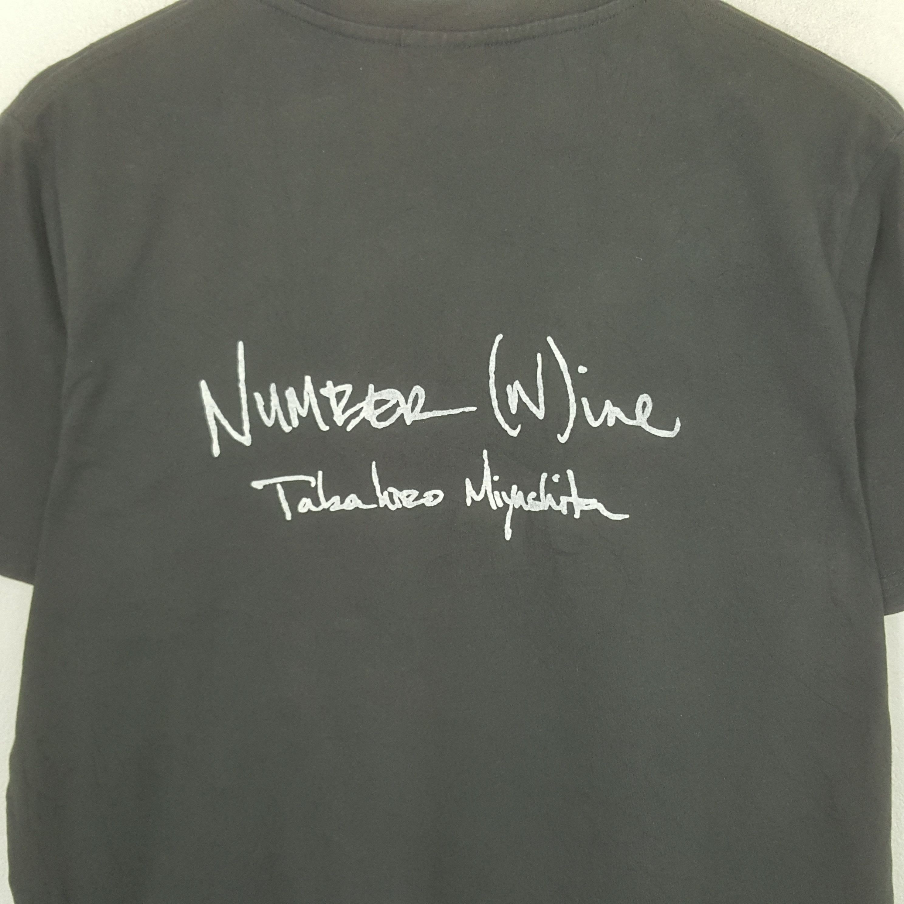 Number (N)ine Vintage Number (N)ine Custom Spell Out Signature Tshirt Size US L / EU 52-54 / 3 - 2 Thumbnail
