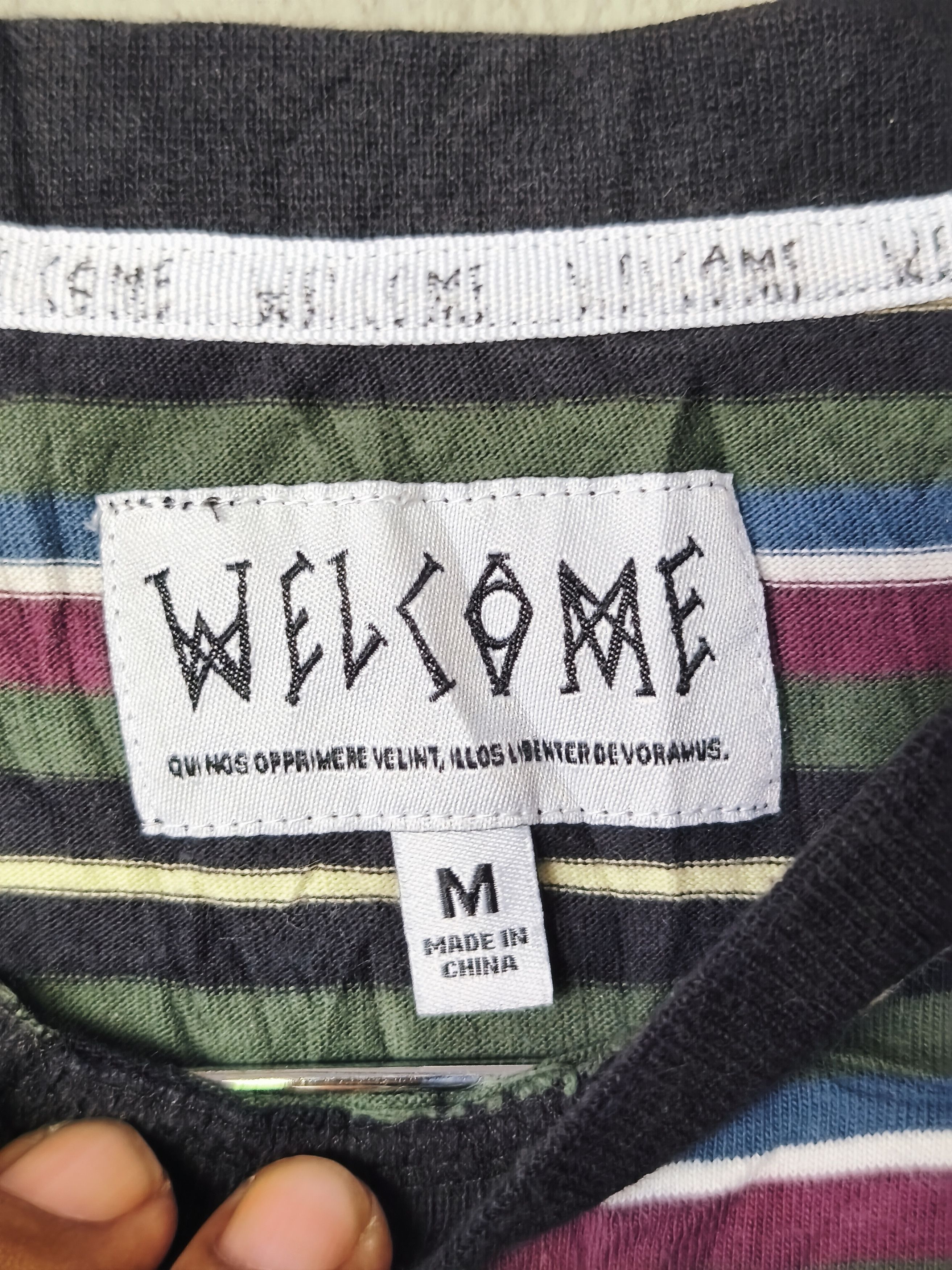 Welcome Skateboards Welcome Striped Long Sleeve Size US M / EU 48-50 / 2 - 7 Thumbnail