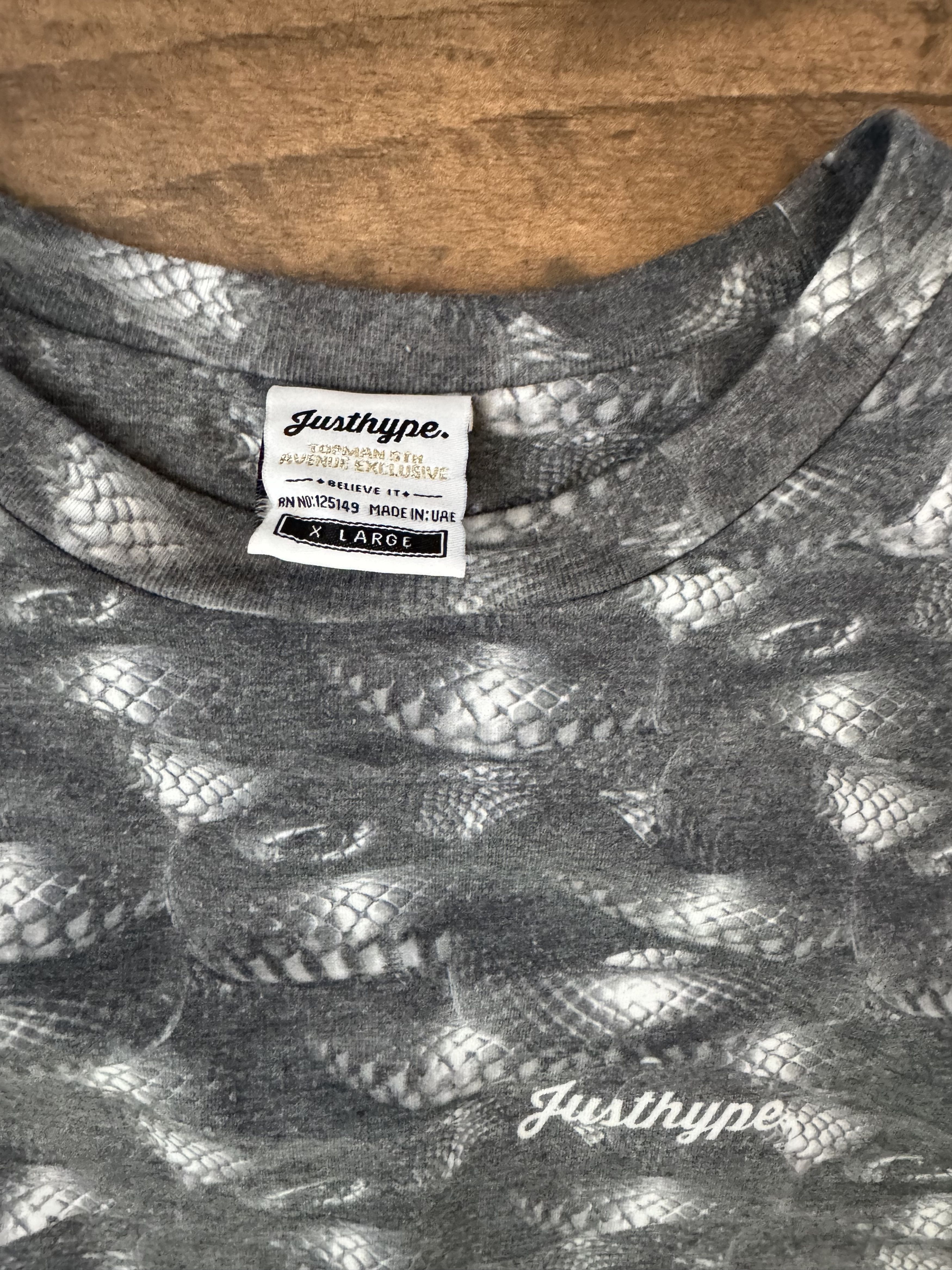 Other Just Hype Python print unisex Sweater Sz XL Size US XL / EU 56 / 4 - 2 Thumbnail