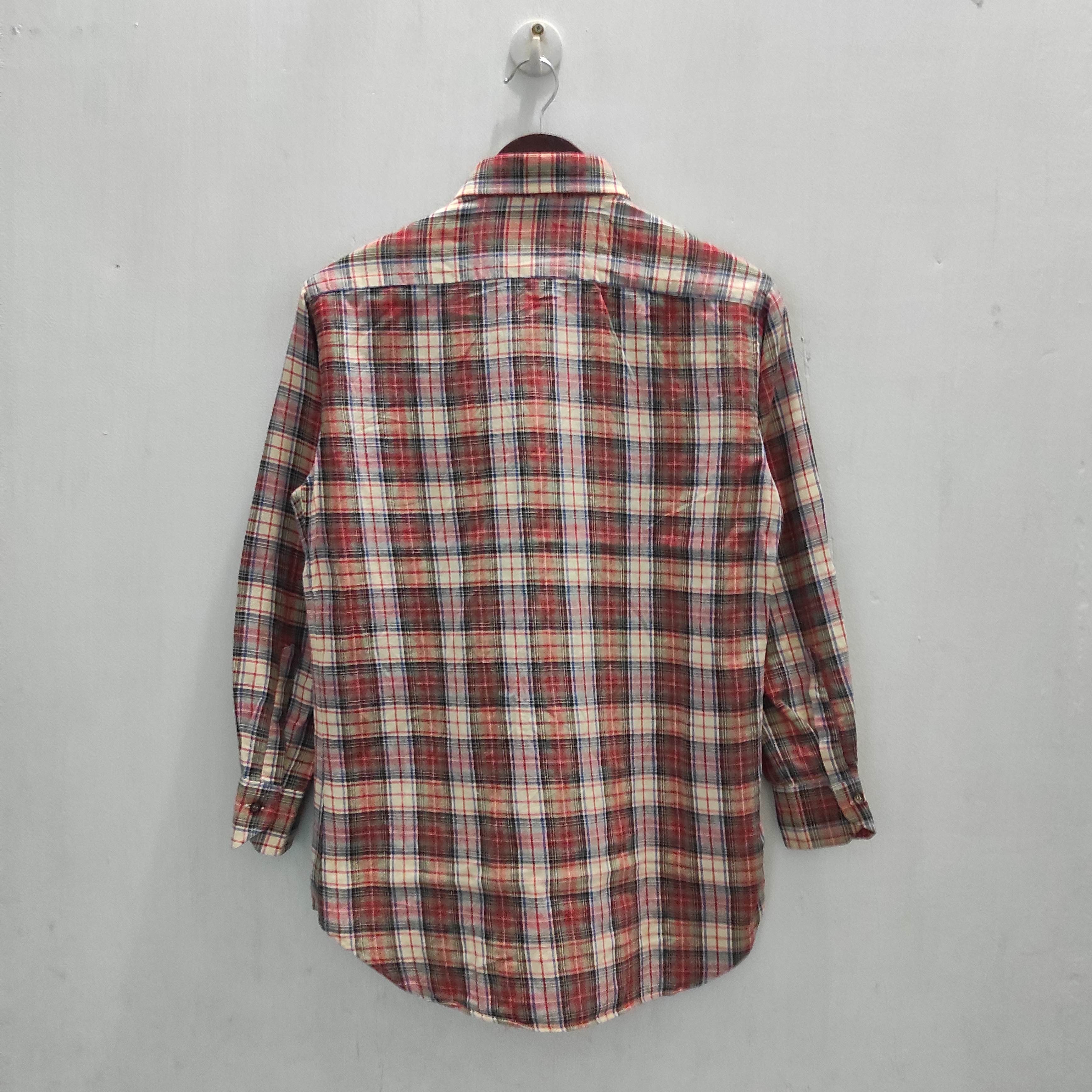 Givenchy Vintage Givenchy Gentleman Paris Flannel Shirt Size US S / EU 44-46 / 1 - 12 Thumbnail