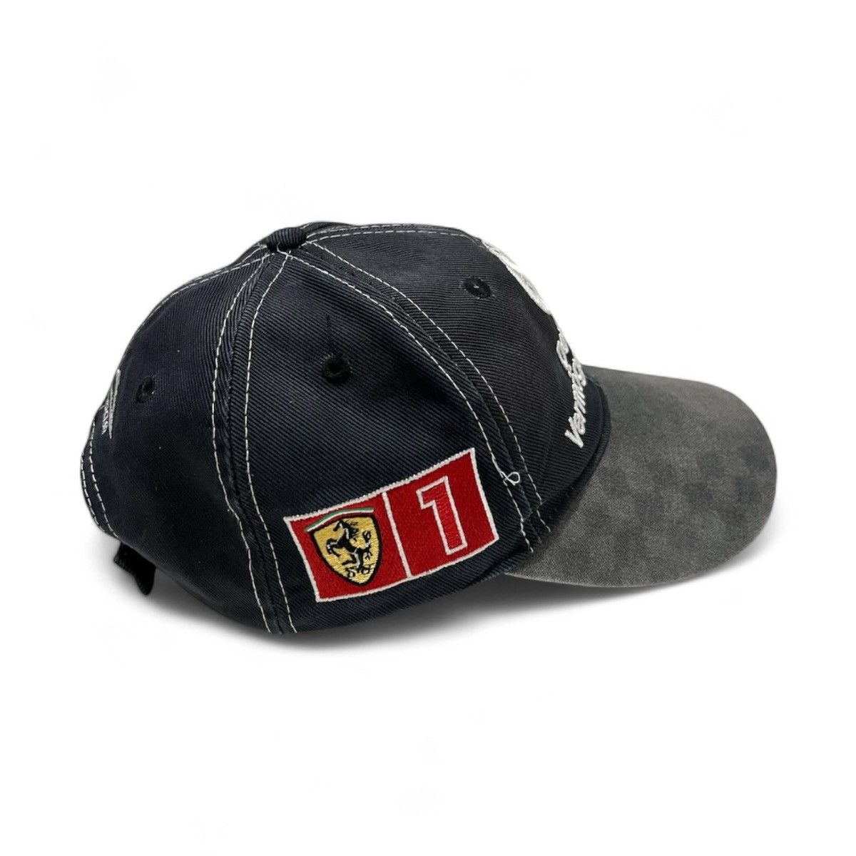 Ferrari × Vintage Vtg Ferrari Michael Schumacher hat Size ONE SIZE - 3 Thumbnail