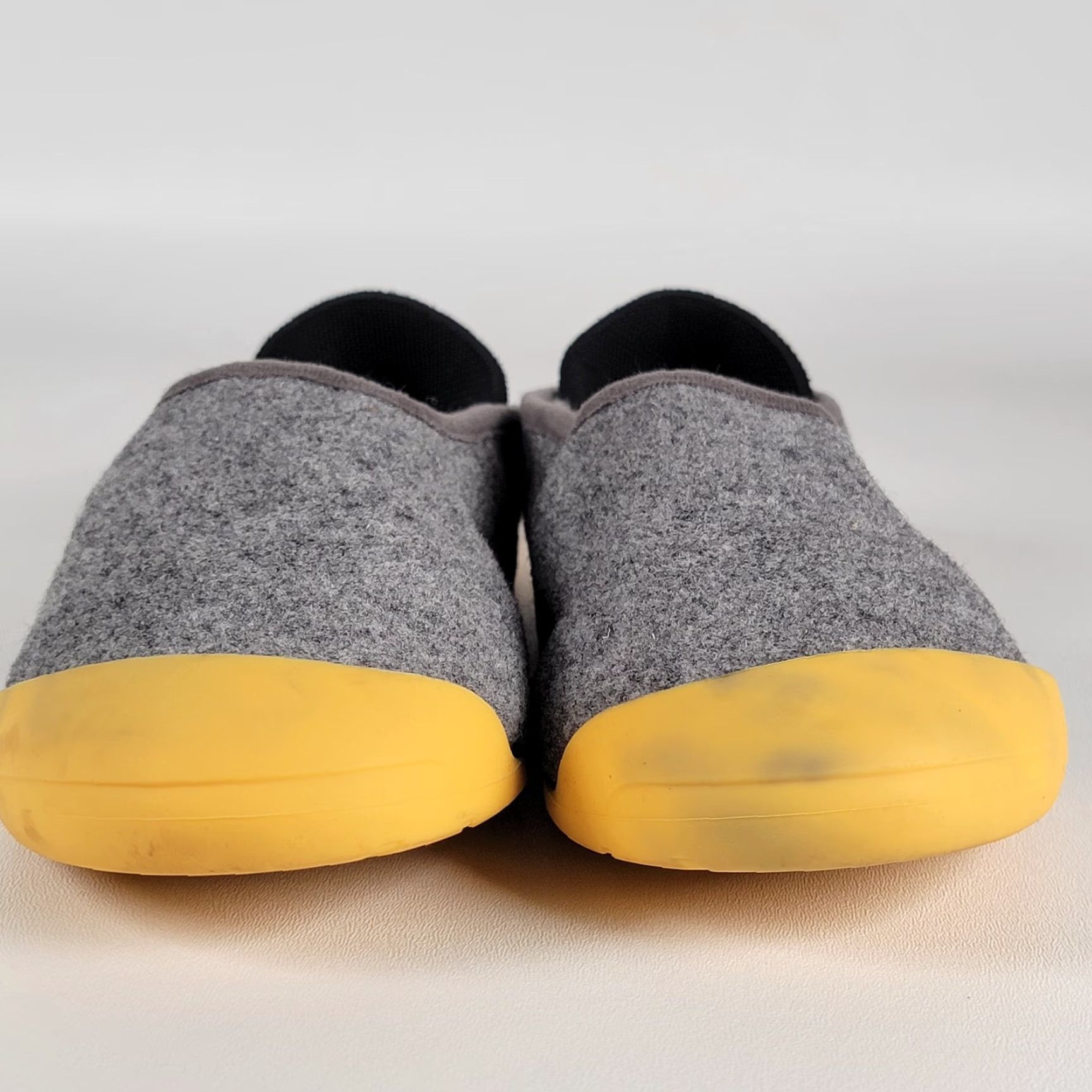 Vintage VINTAGE Mahabis Classic Slippers Women 7.5 EU38 Gray Yellow Indoor Outdoor Soles Slipper Slip-On Comfort Lined Textile Upper Size ONE SIZE - 3 Thumbnail