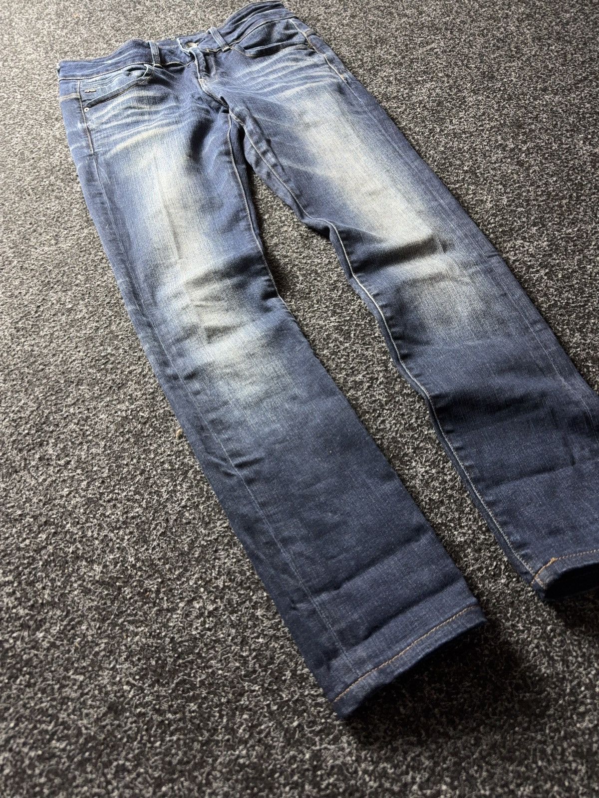 G-Star Y2K G-Star RAW Midge Cody Mid Skinny Jeans Distressed Wash Size 28" / US 6 / IT 42 - 2 Thumbnail