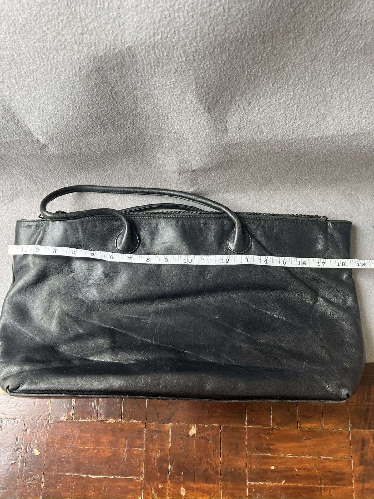 Tsumori Chisato Vintage Tsumori Chisato by Clark Leather Carry Bag Size ONE SIZE - 18 Thumbnail